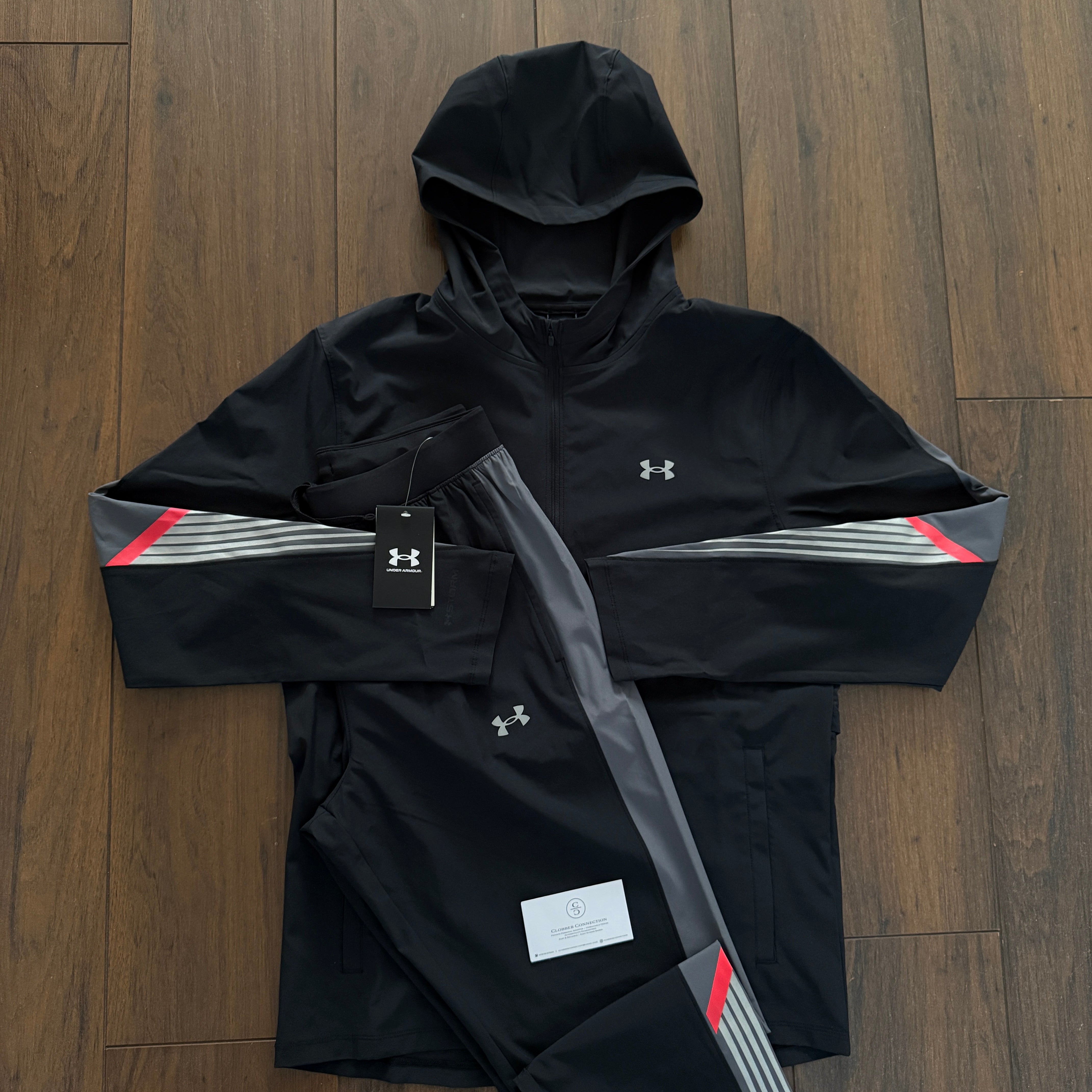 Under Armour ‘Storm’ Tracksuit Set Black