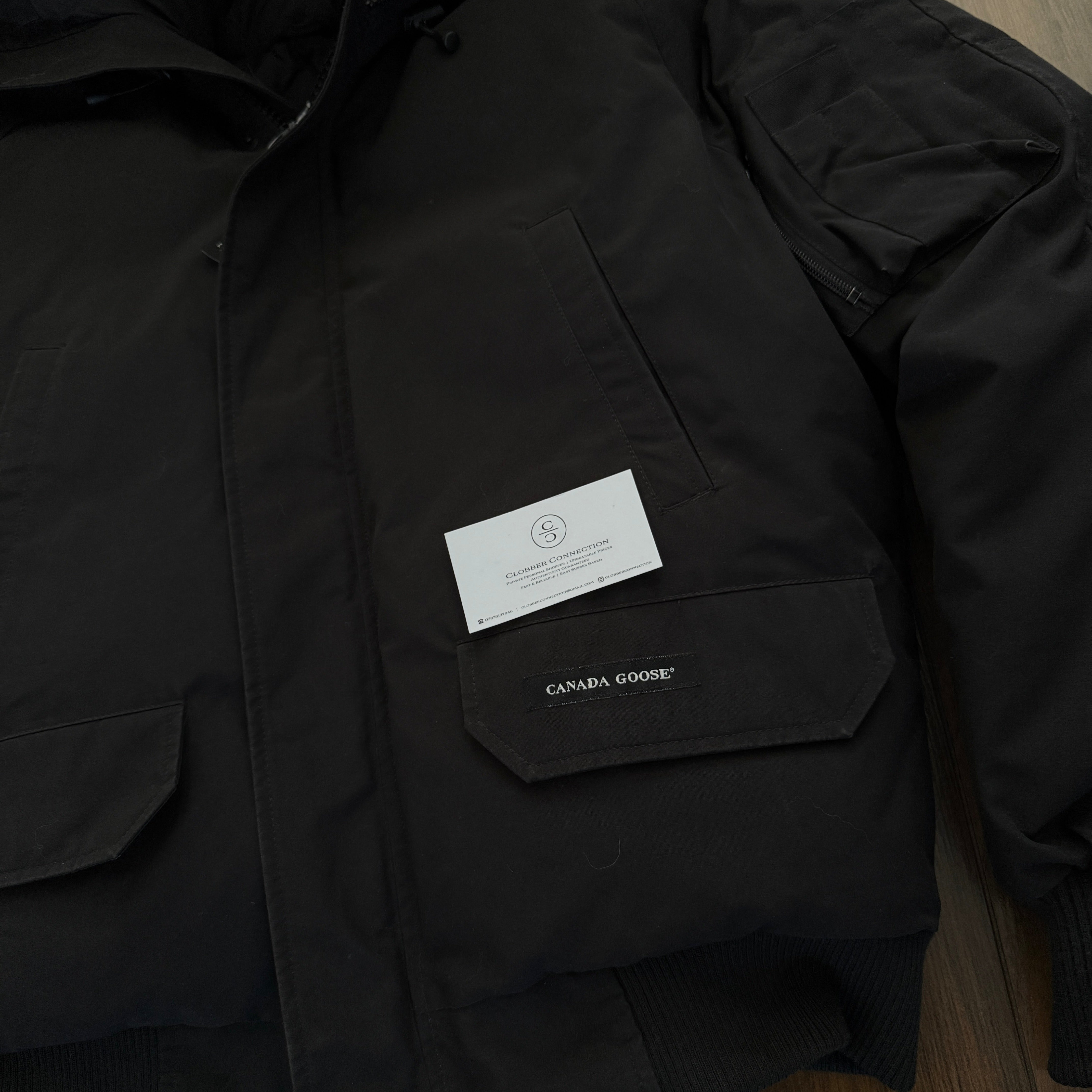 Pre-Loved - Canada Goose Chilliwack Bomber - Black