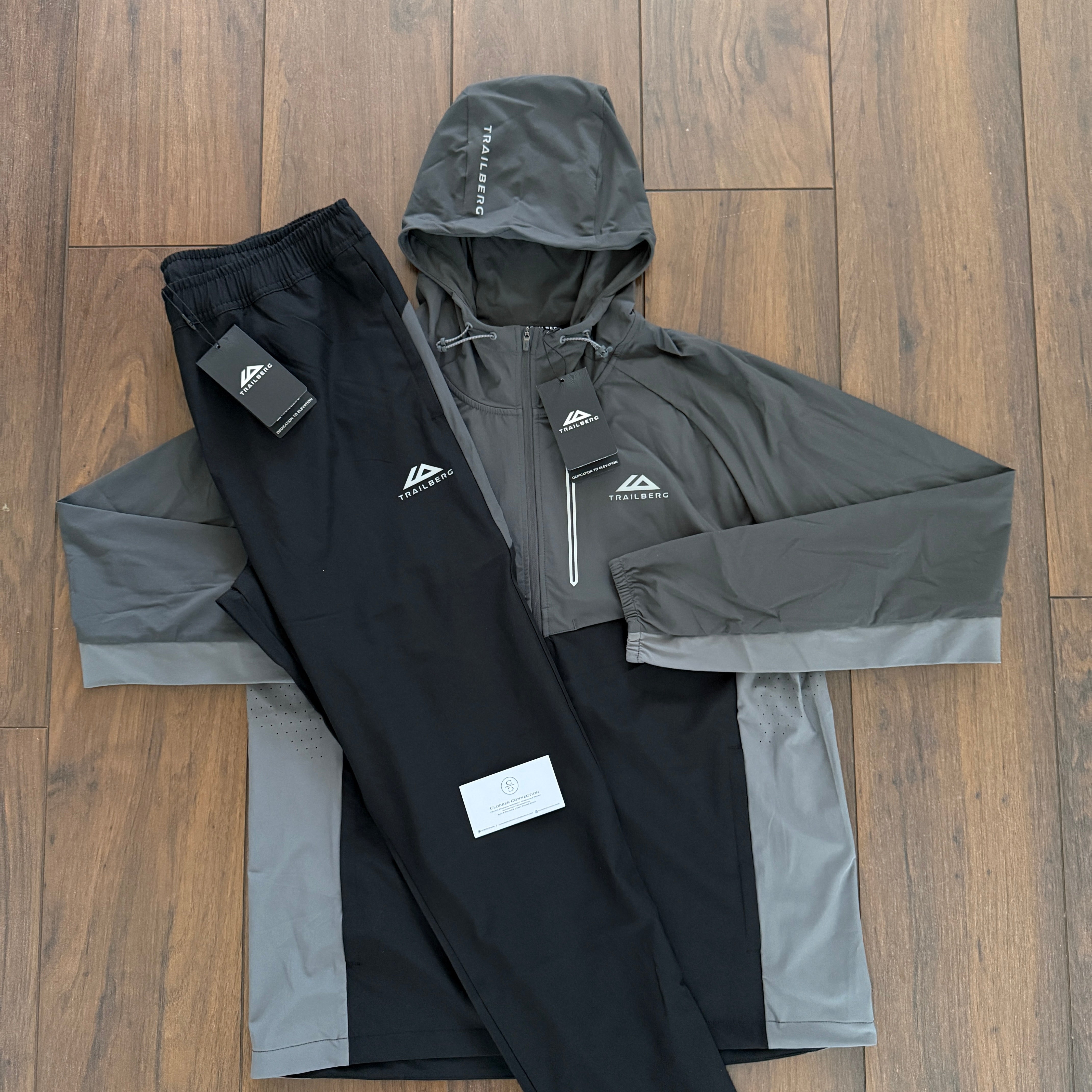 Trailberg Tracksuit Black/Grey