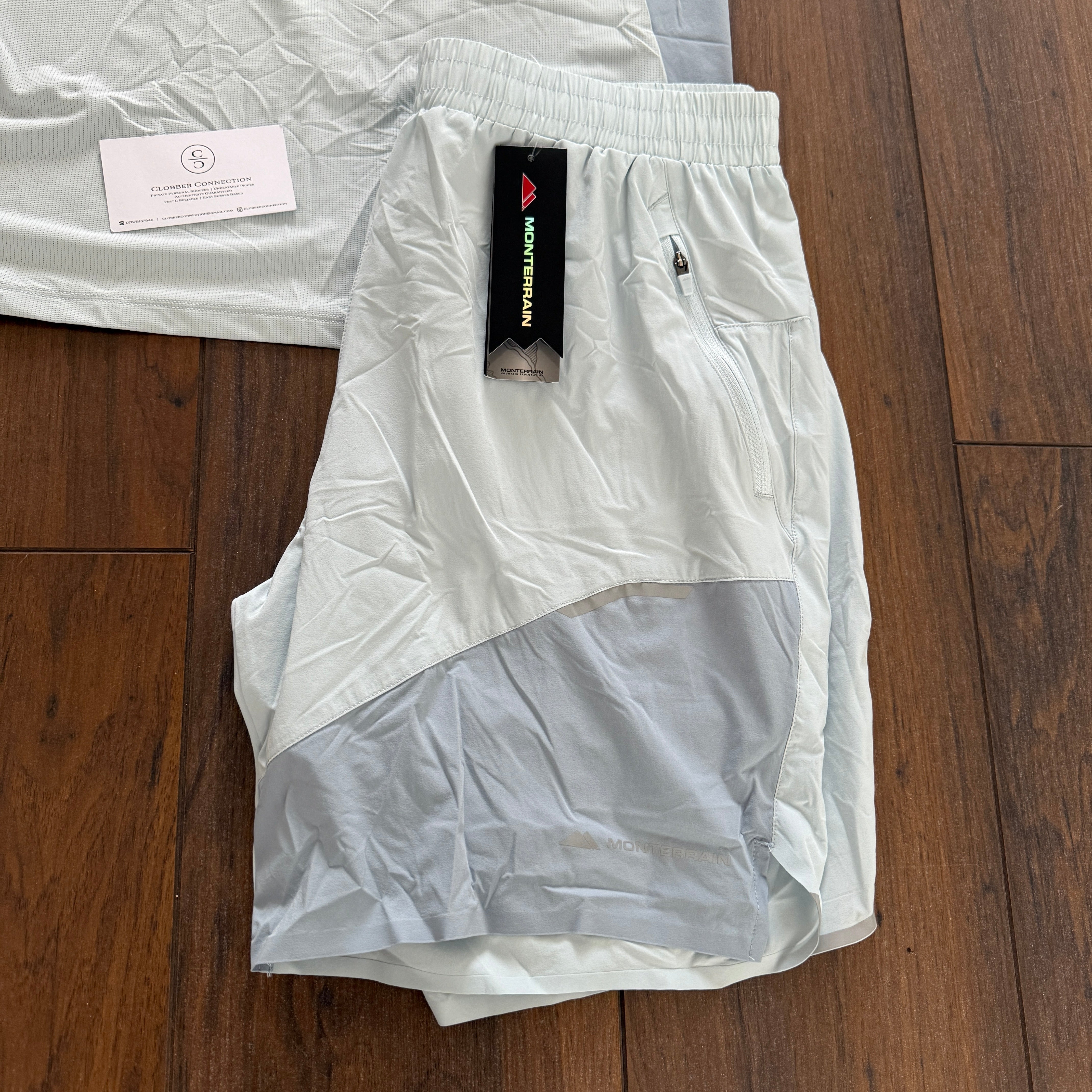 Monterrain Short Set Sky Blue