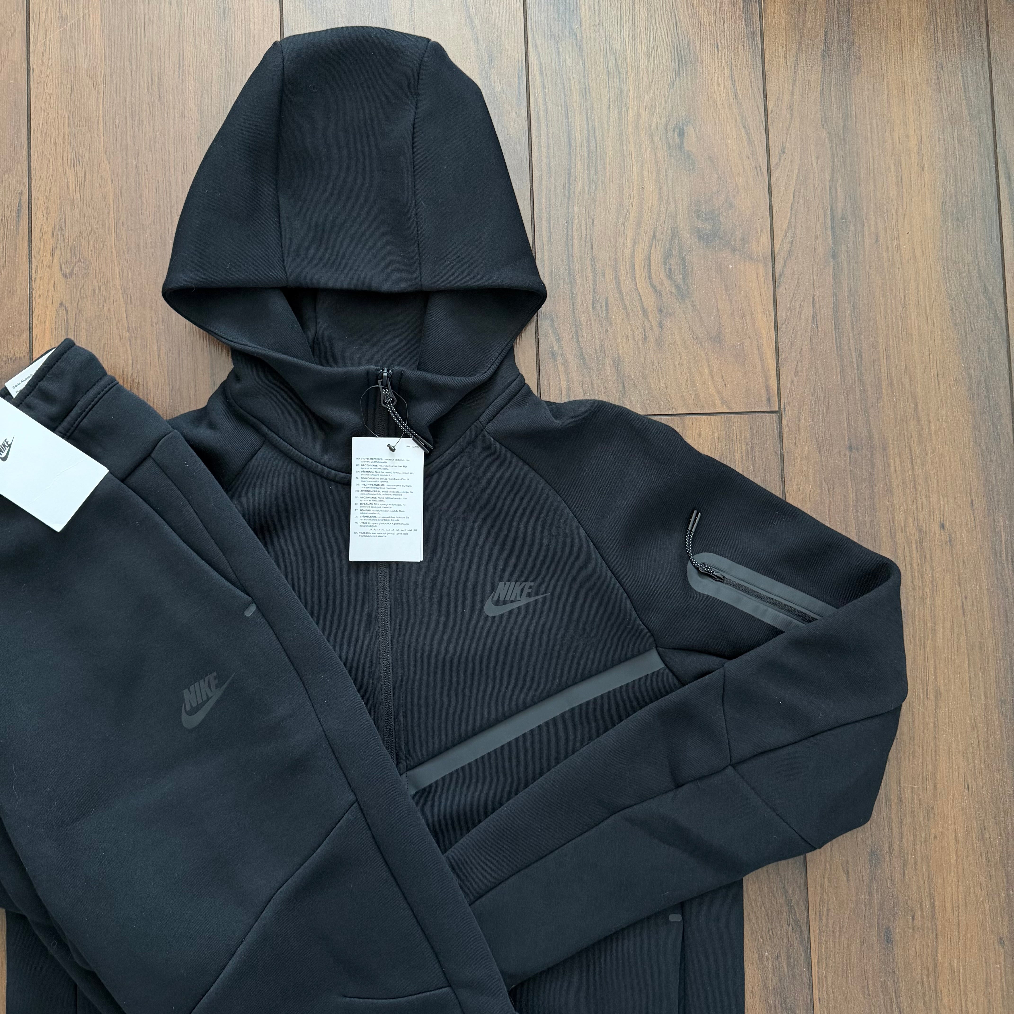 Nike Tech Fleece Tracksuit - Black