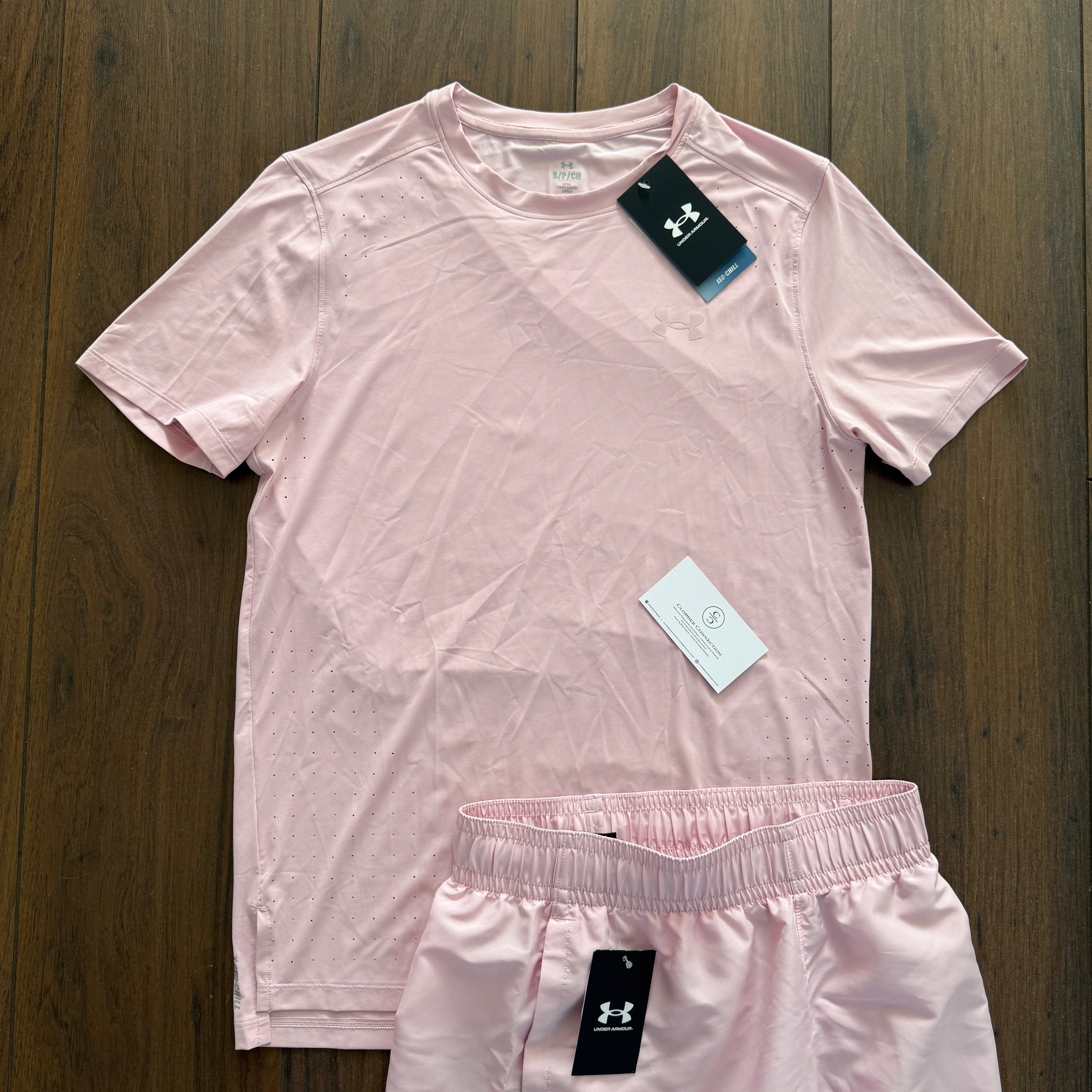 Under Armour Baby Pink Set