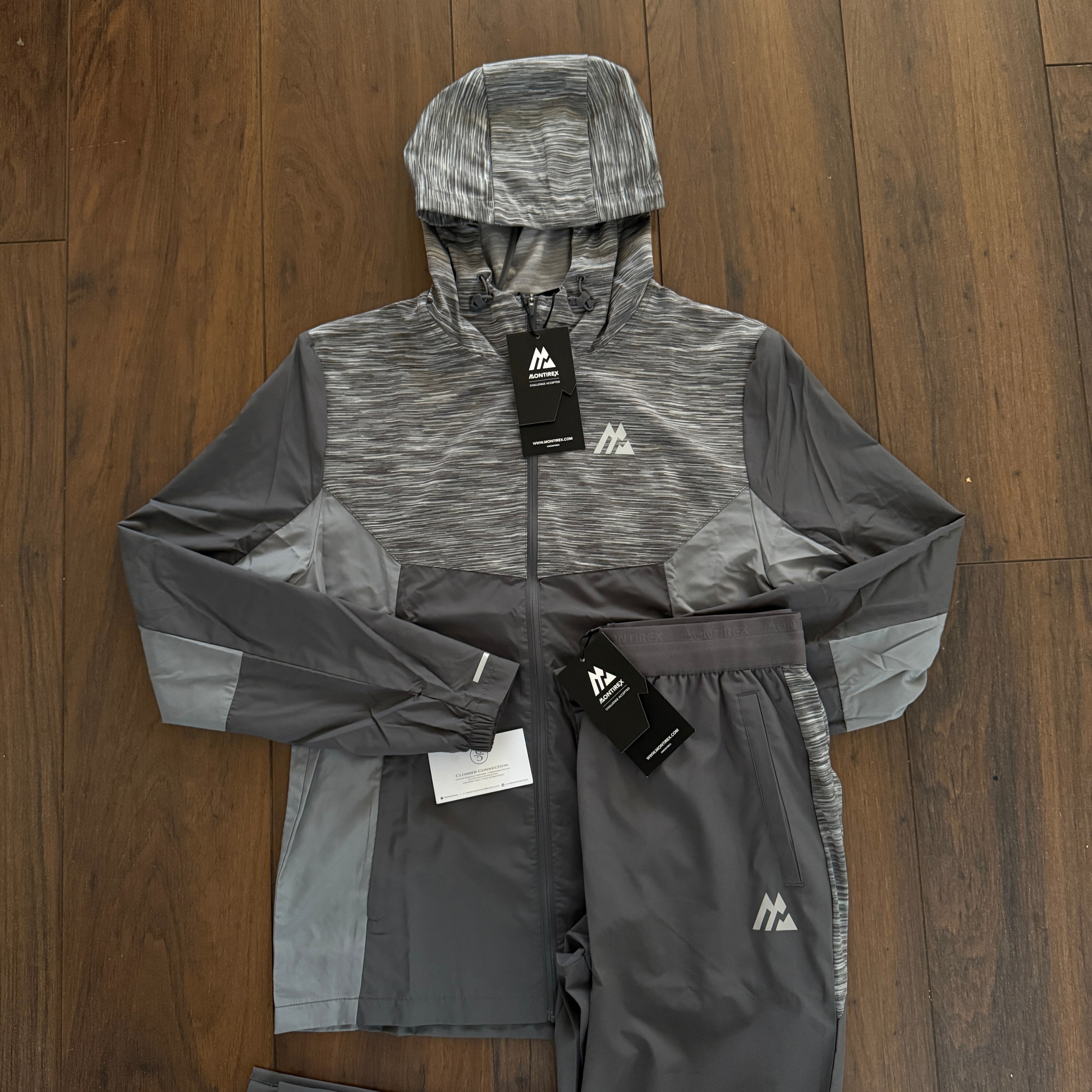 Montirex Trail Tracksuit - Platinum Grey