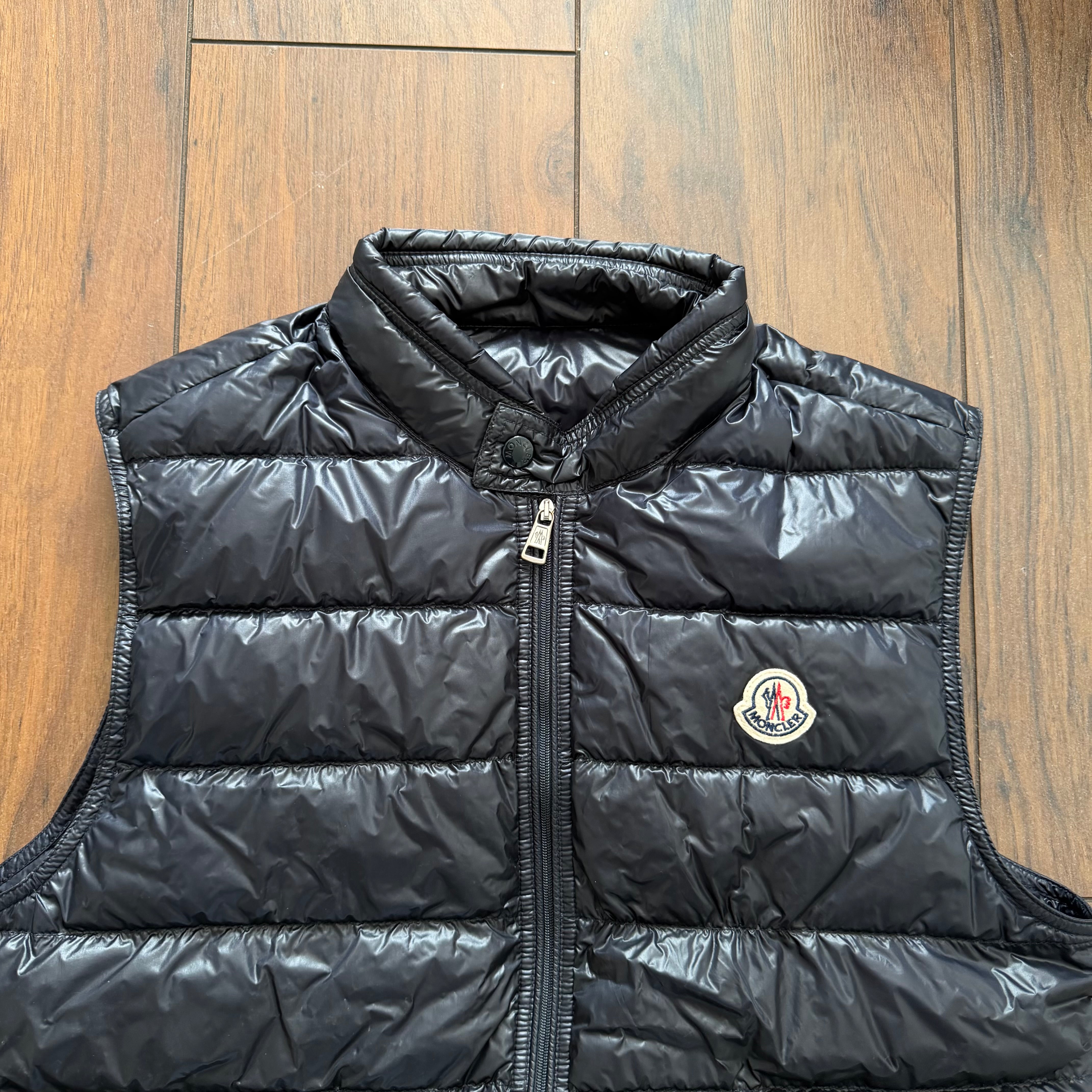 Pre-Loved - Moncler Gui Gilet - Navy