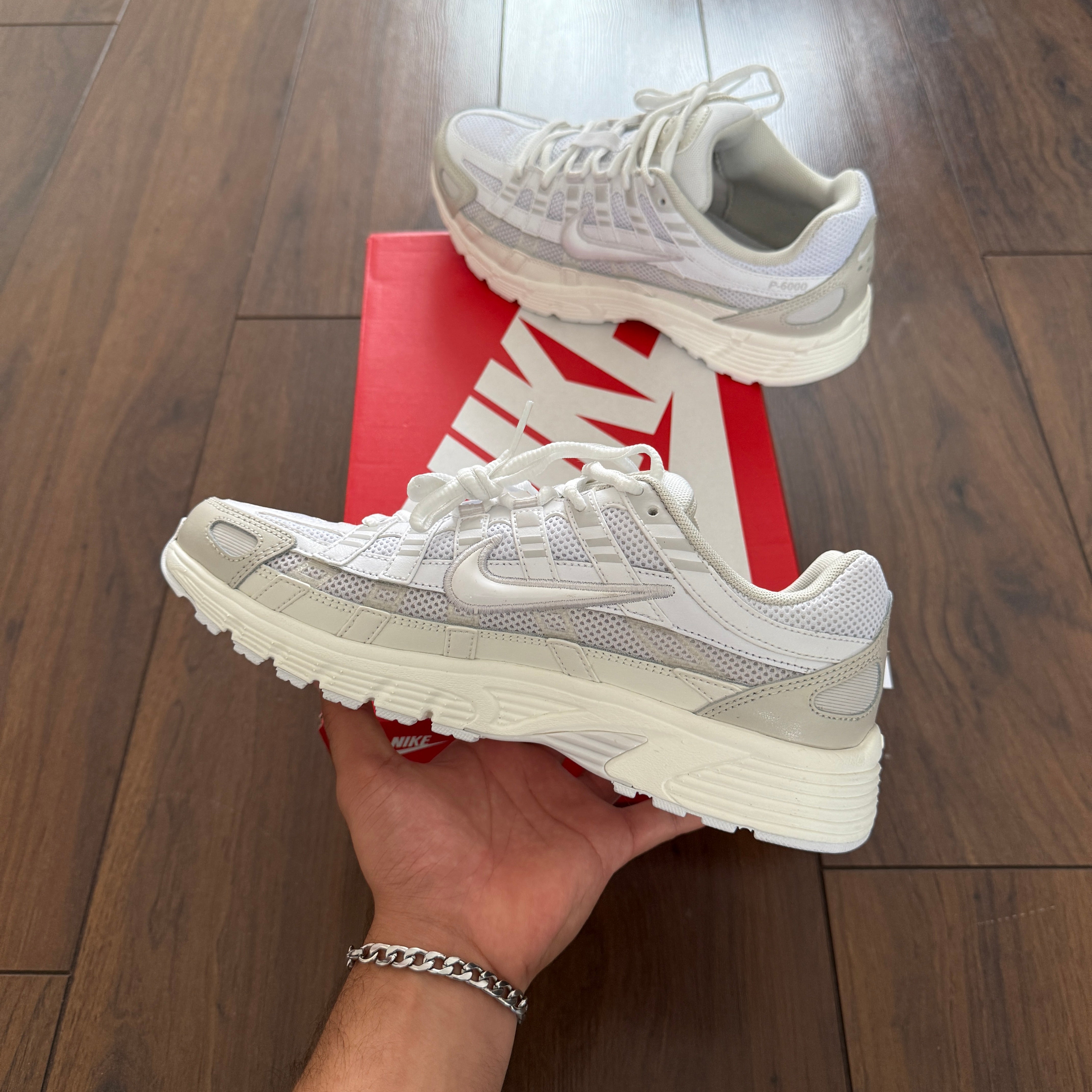 Nike P-6000 - White Sail/Vast Grey