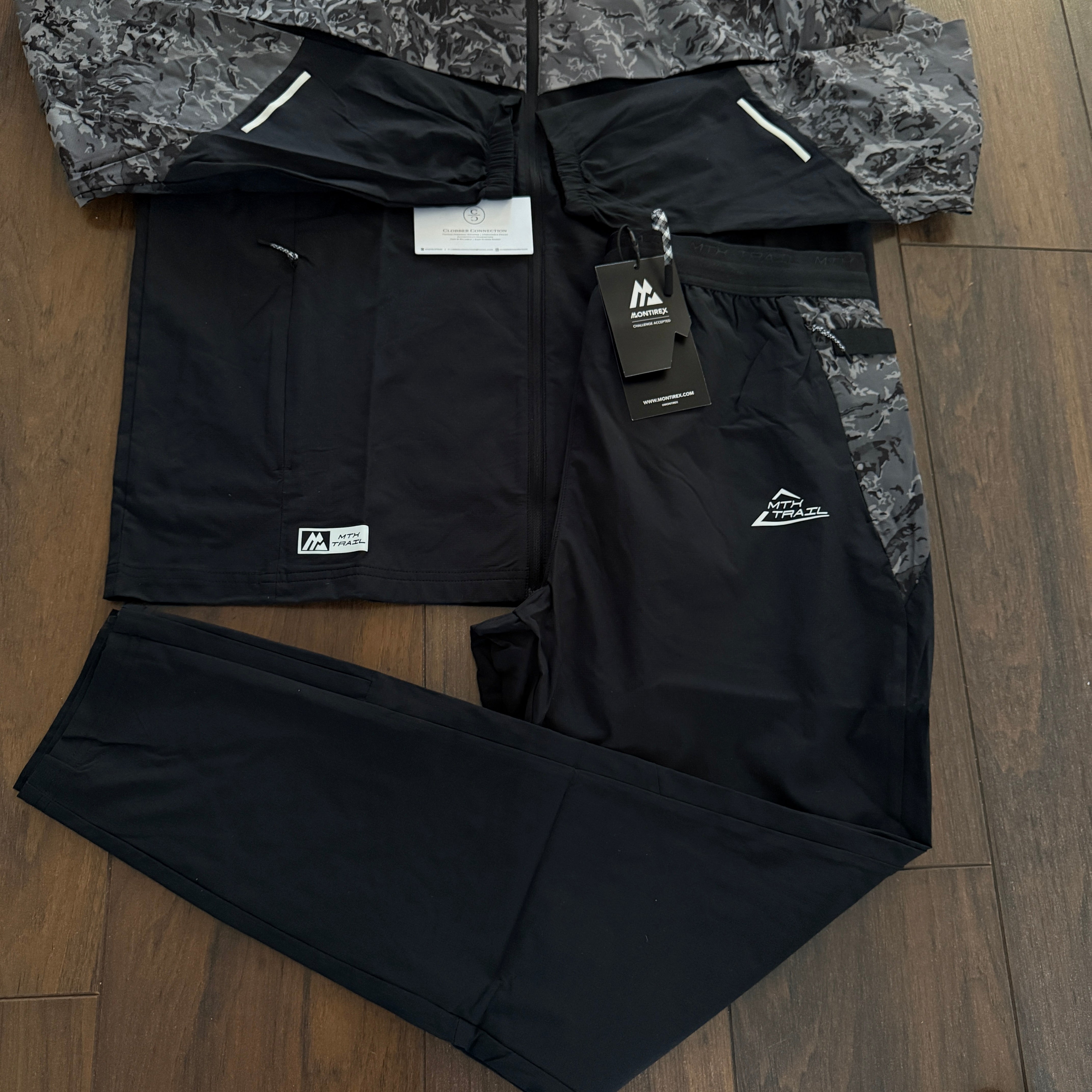 Montirex Triax Tracksuit - Black Asphalt