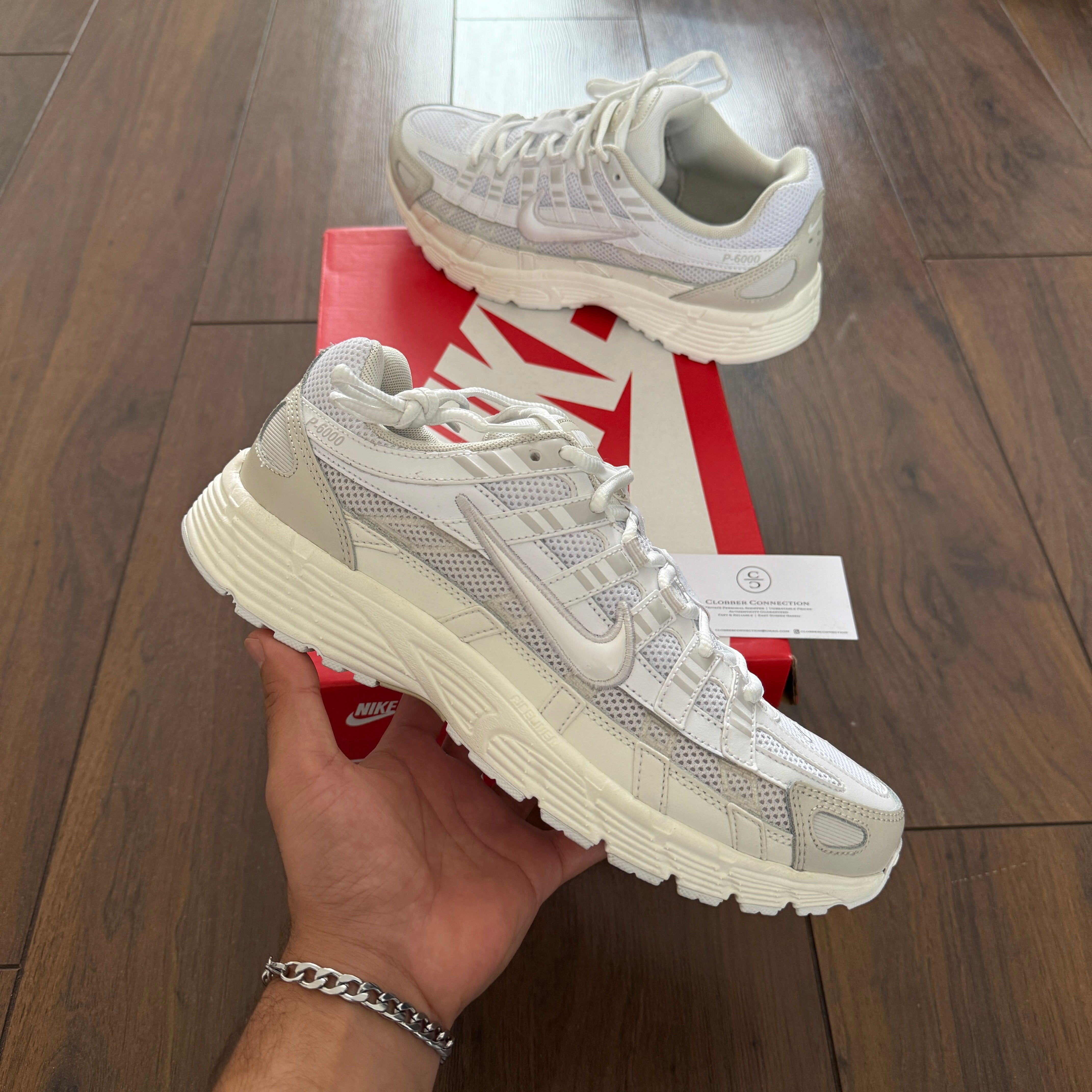 Nike P-6000 - White Sail/Vast Grey