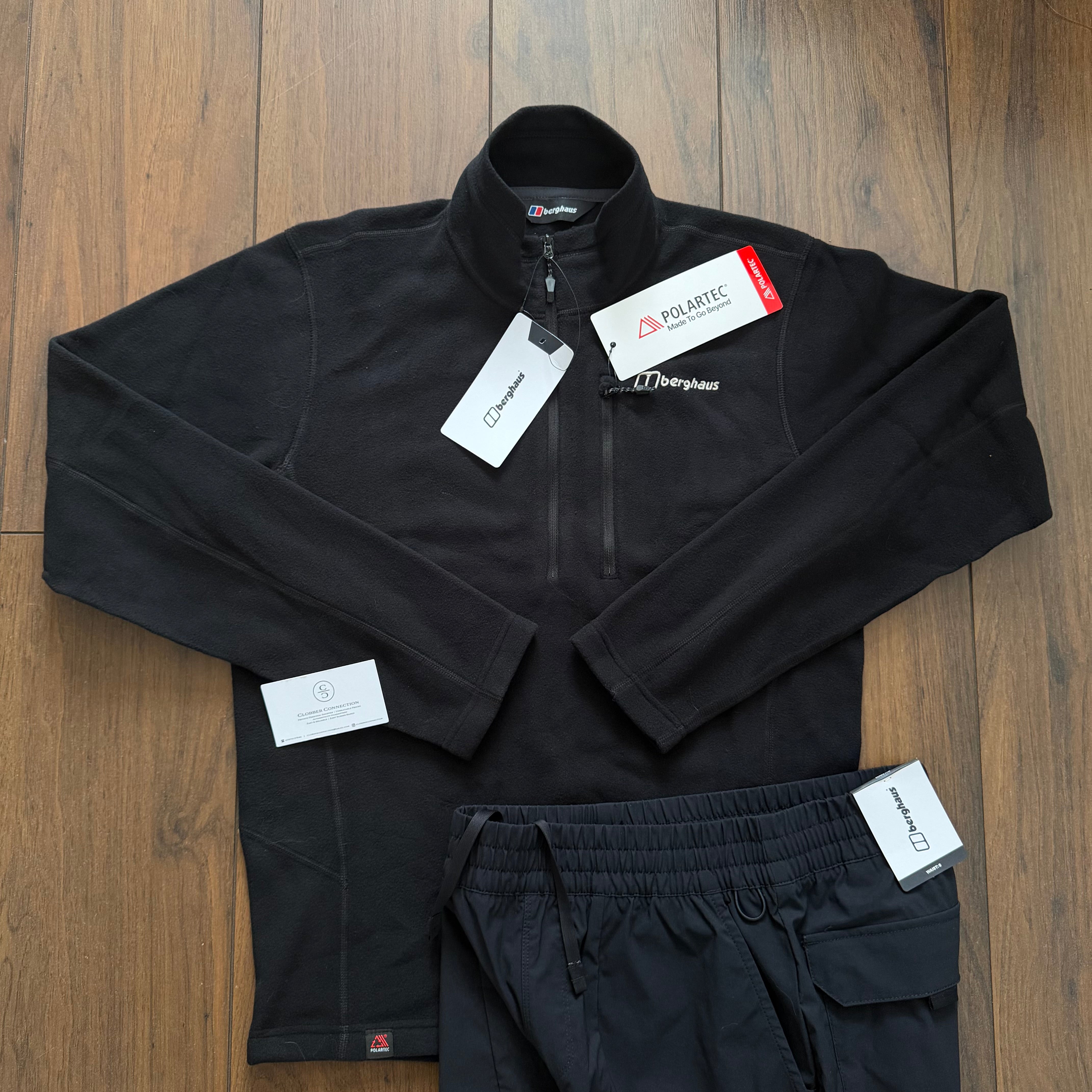 Berghaus Black Fleece/Cargo 1/4 Set