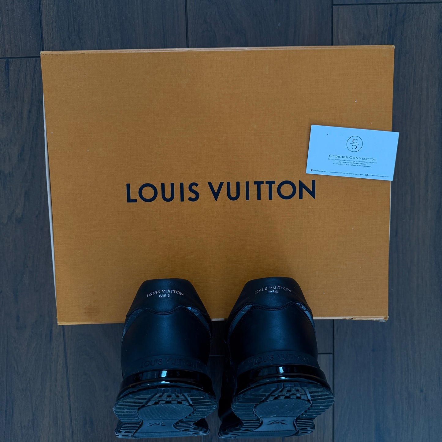 Louis Vuitton Runaway Iridescent Trainers - Black