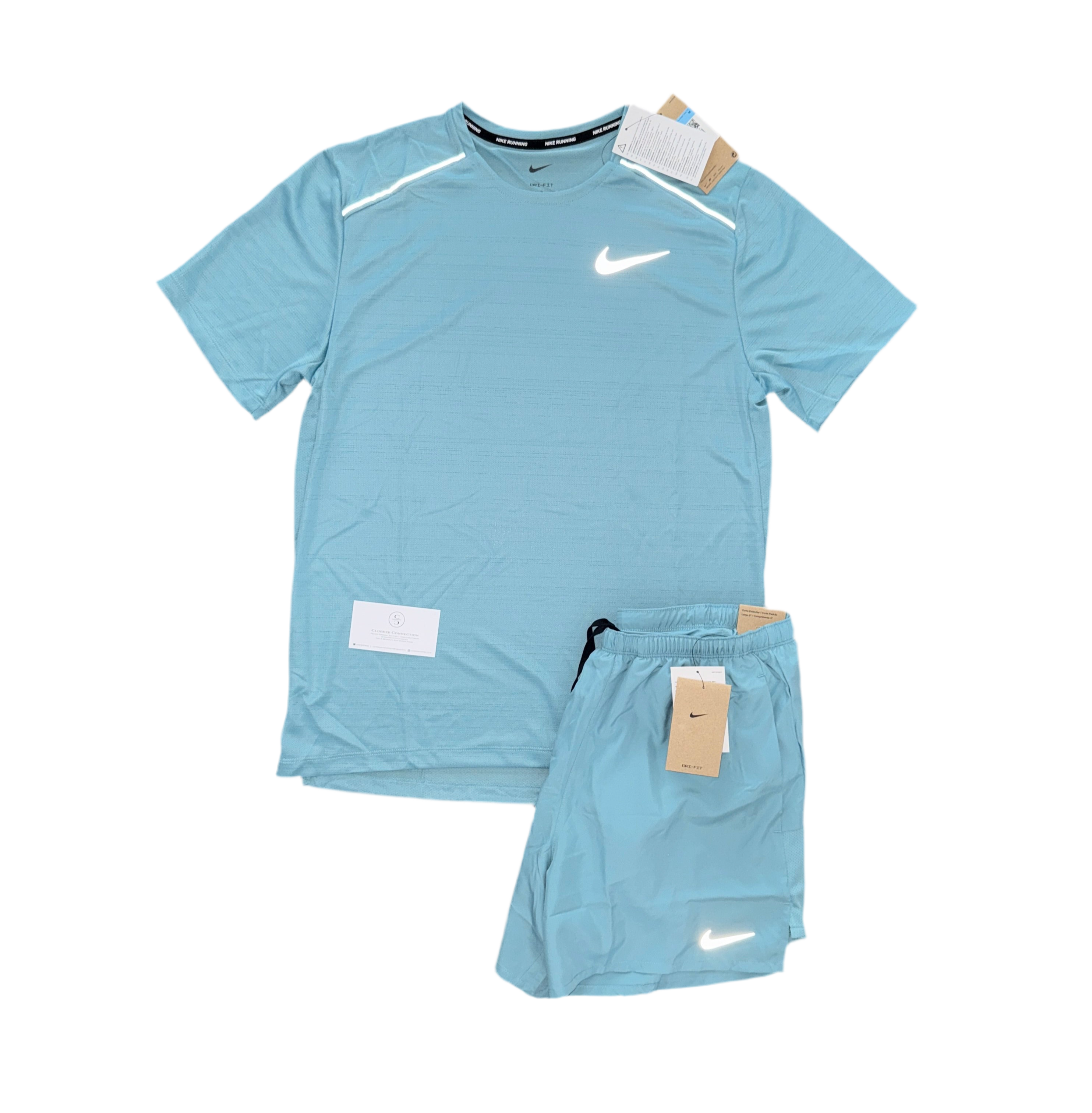 Nike Miler 1.0 Set - Denim Turquoise