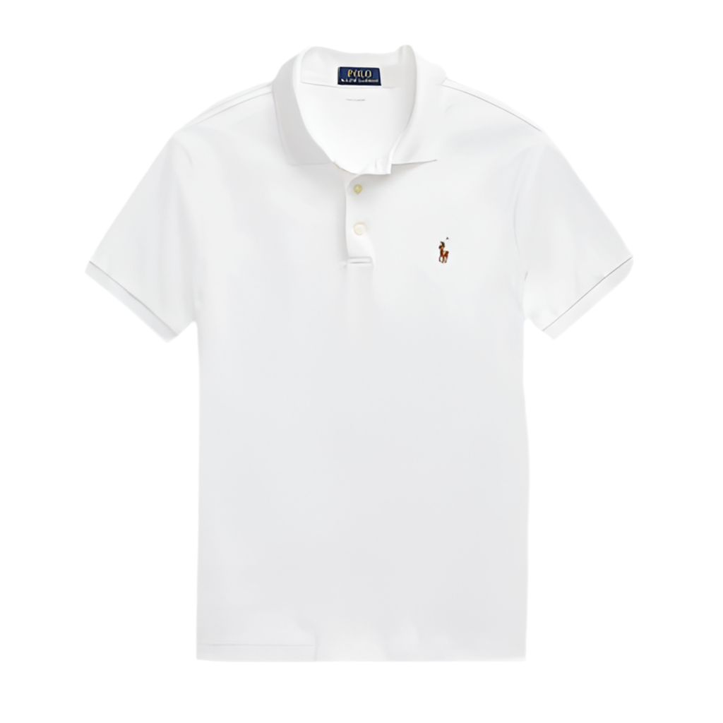 Ralph Lauren Soft Cotton Polo Shirt White