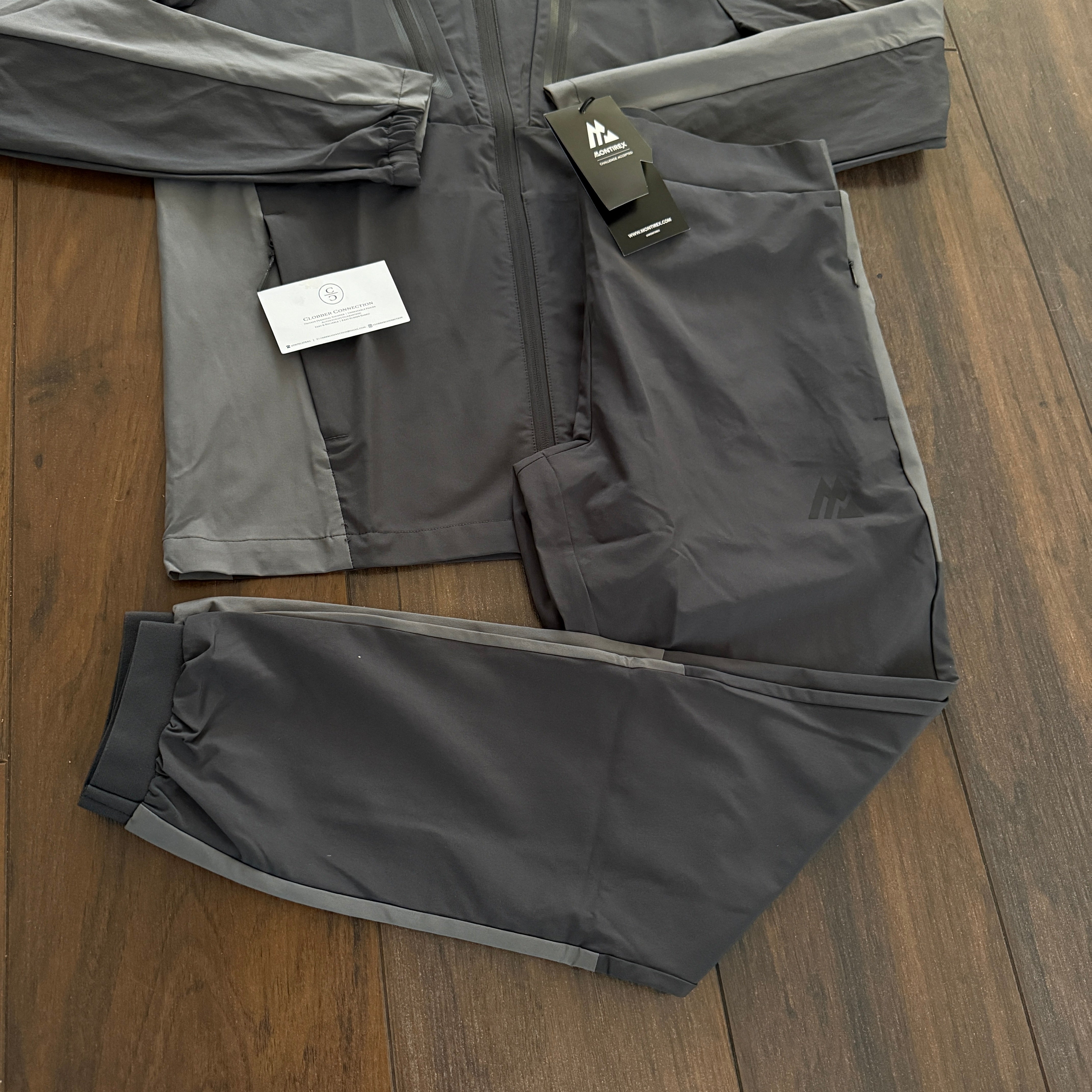 Montirex Torrent Tracksuit - Cement Grey / Asphalt