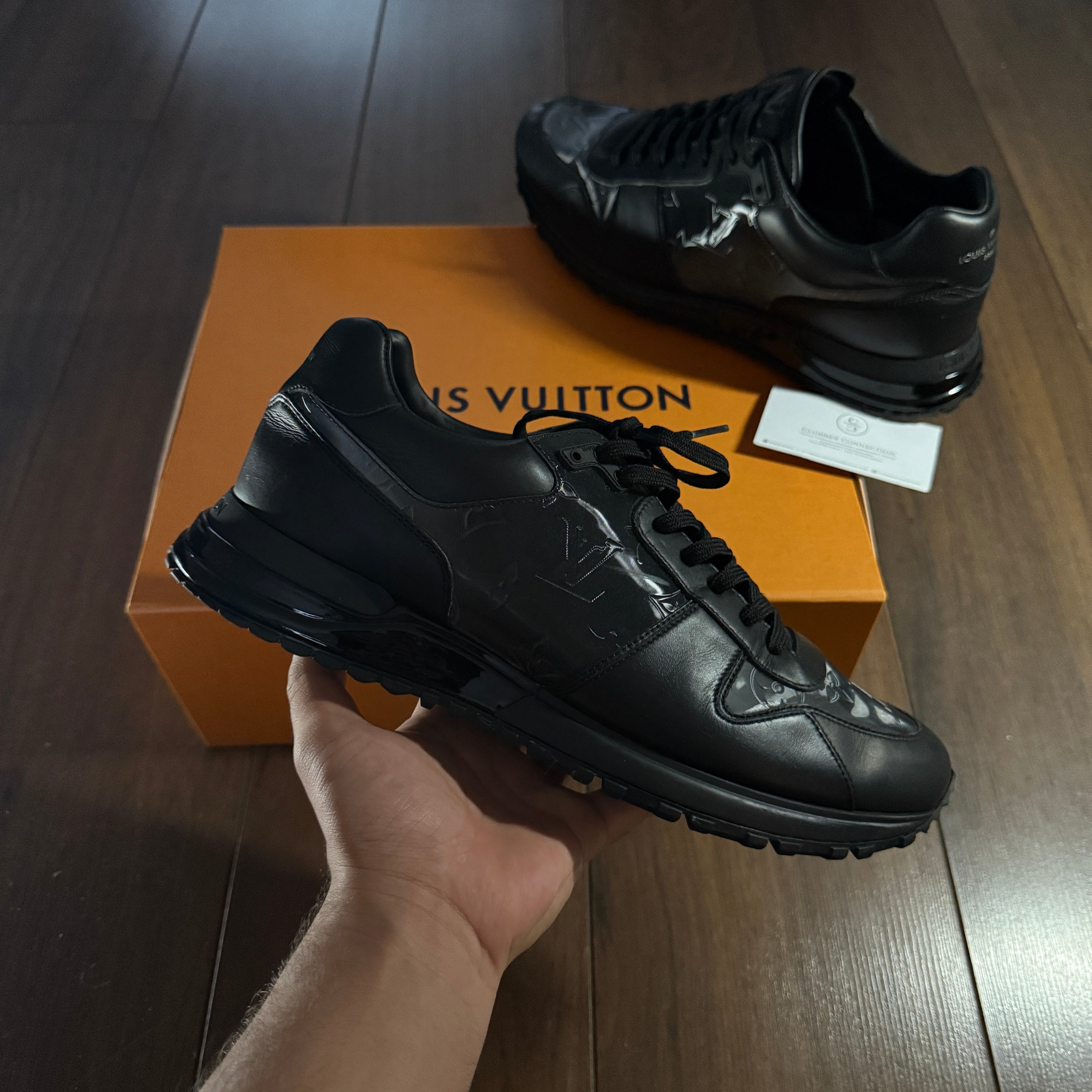 Pre-Loved - Louis Vuitton Damier Runaway Iridescent Sneakers