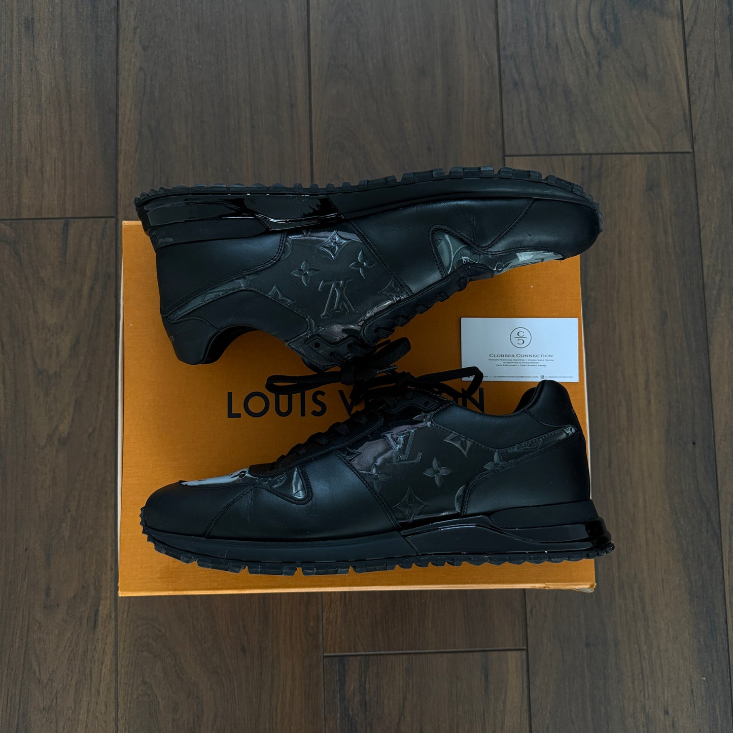 Louis Vuitton Runaway Iridescent Trainers - Black