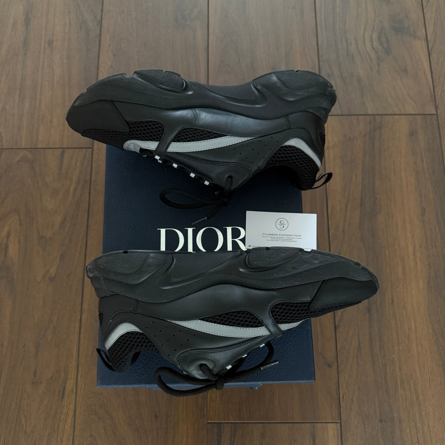Dior B22 Calfskin Trainers - Black