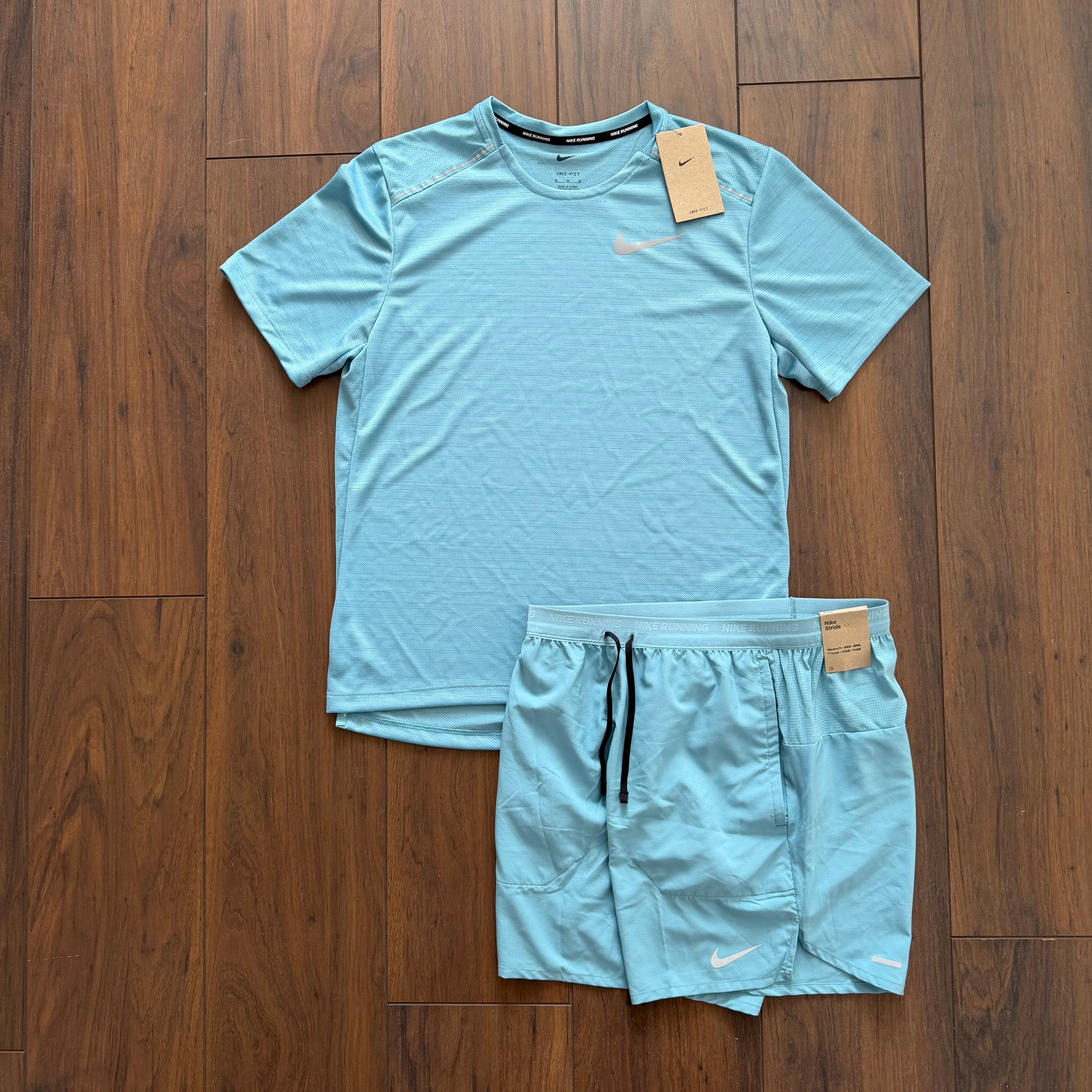 Nike ‘DENIM TURQOISE’ Short Set