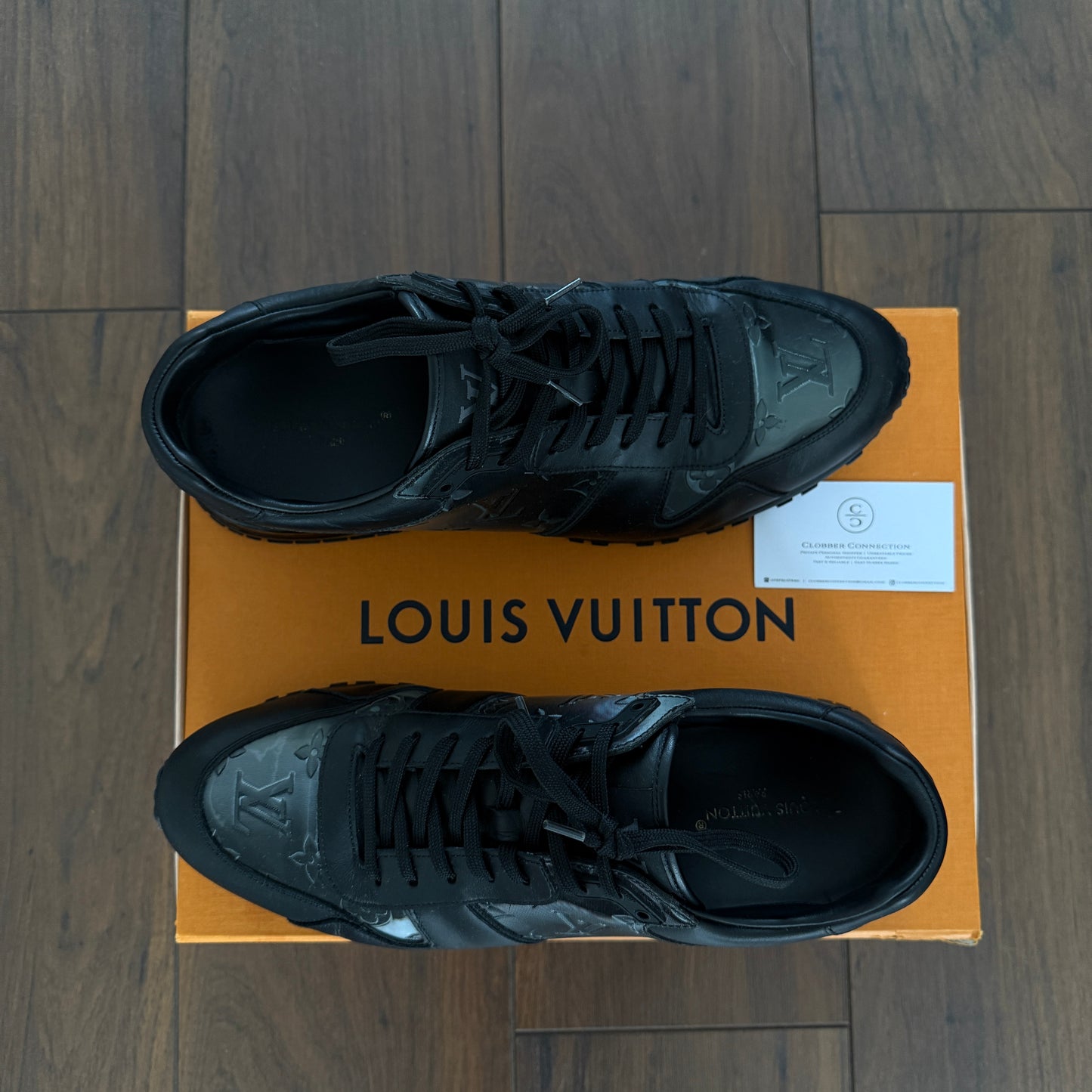 Louis Vuitton Runaway Iridescent Trainers - Black
