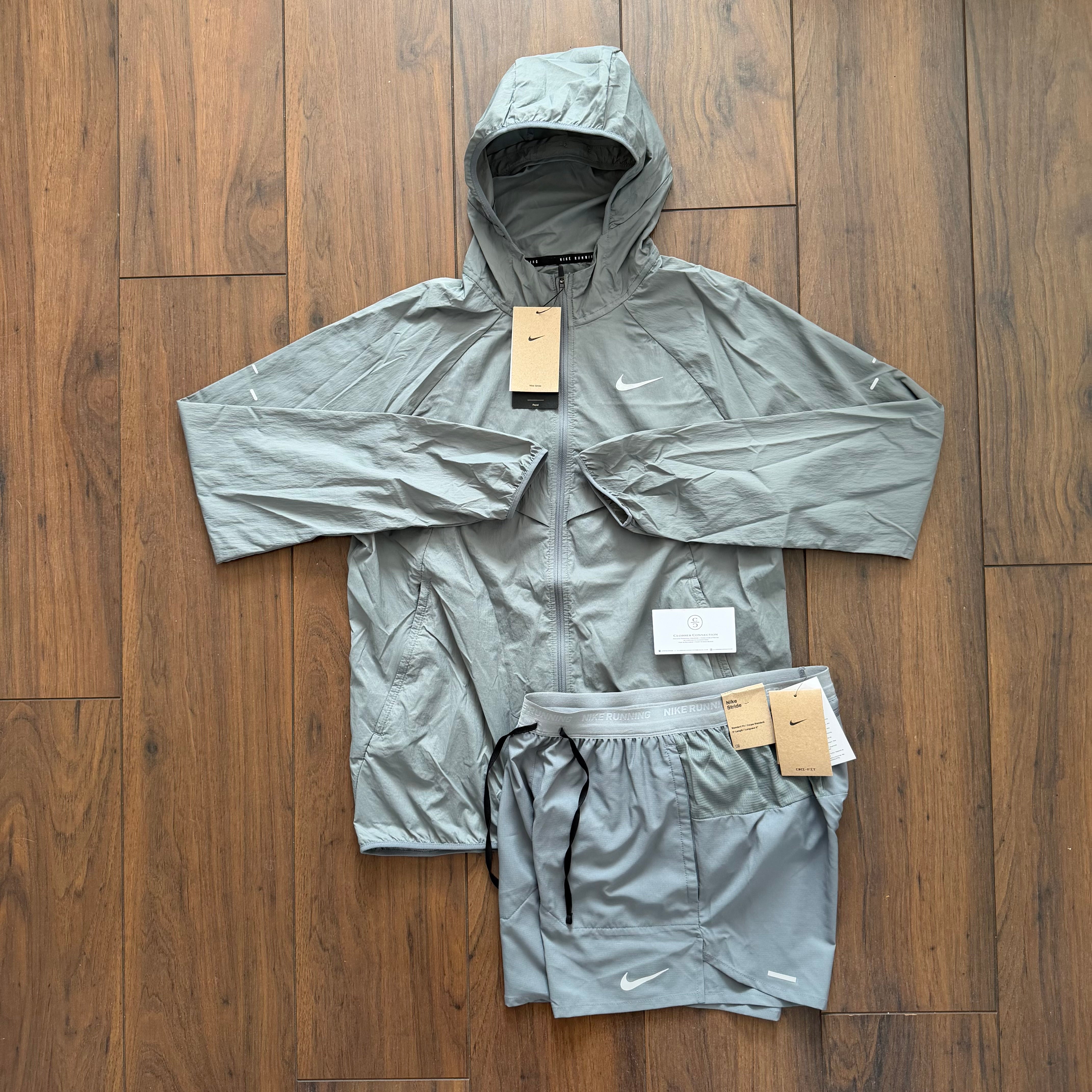 Nike ‘GREY STRIDE’ Windbreaker Set