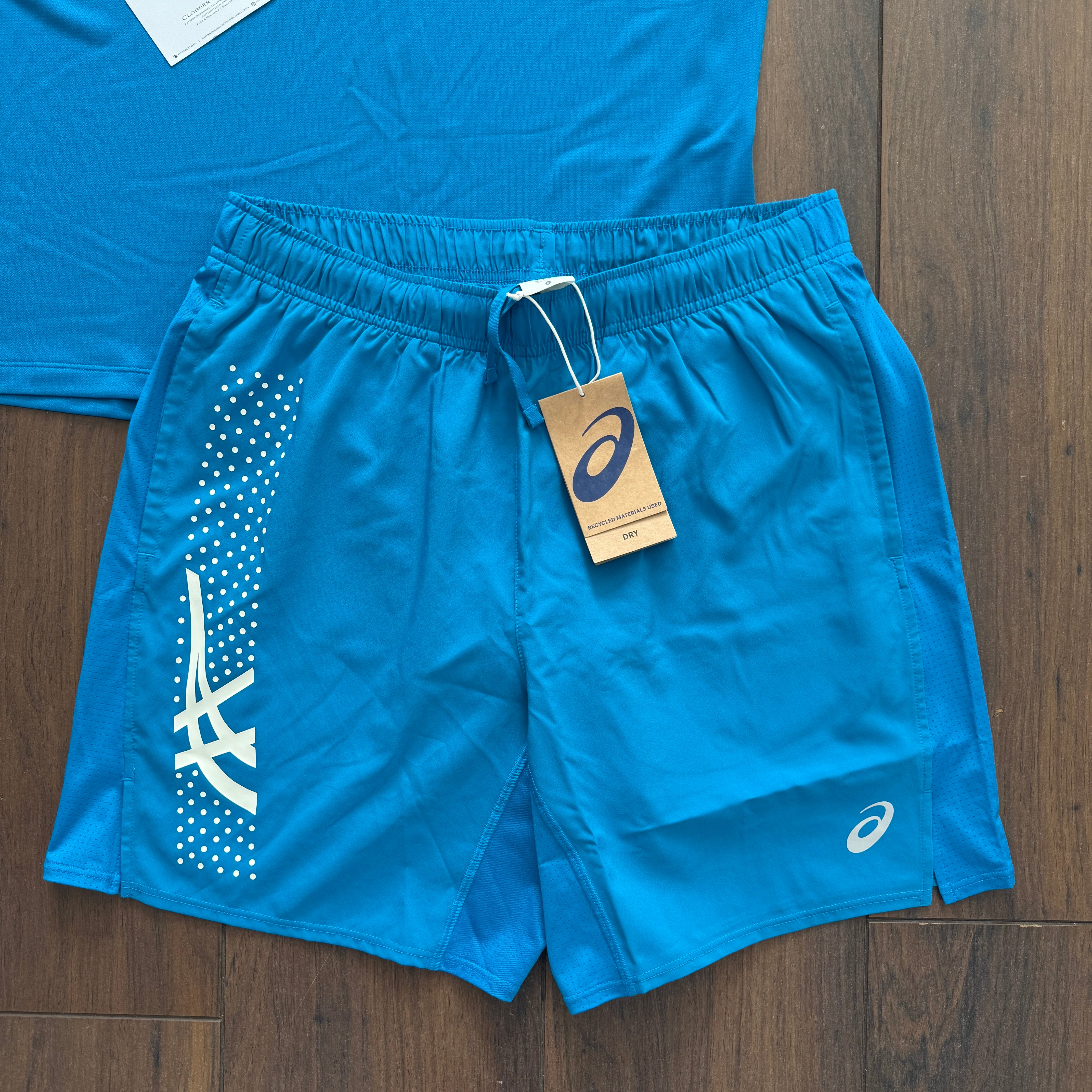Asics Blue Icon Set