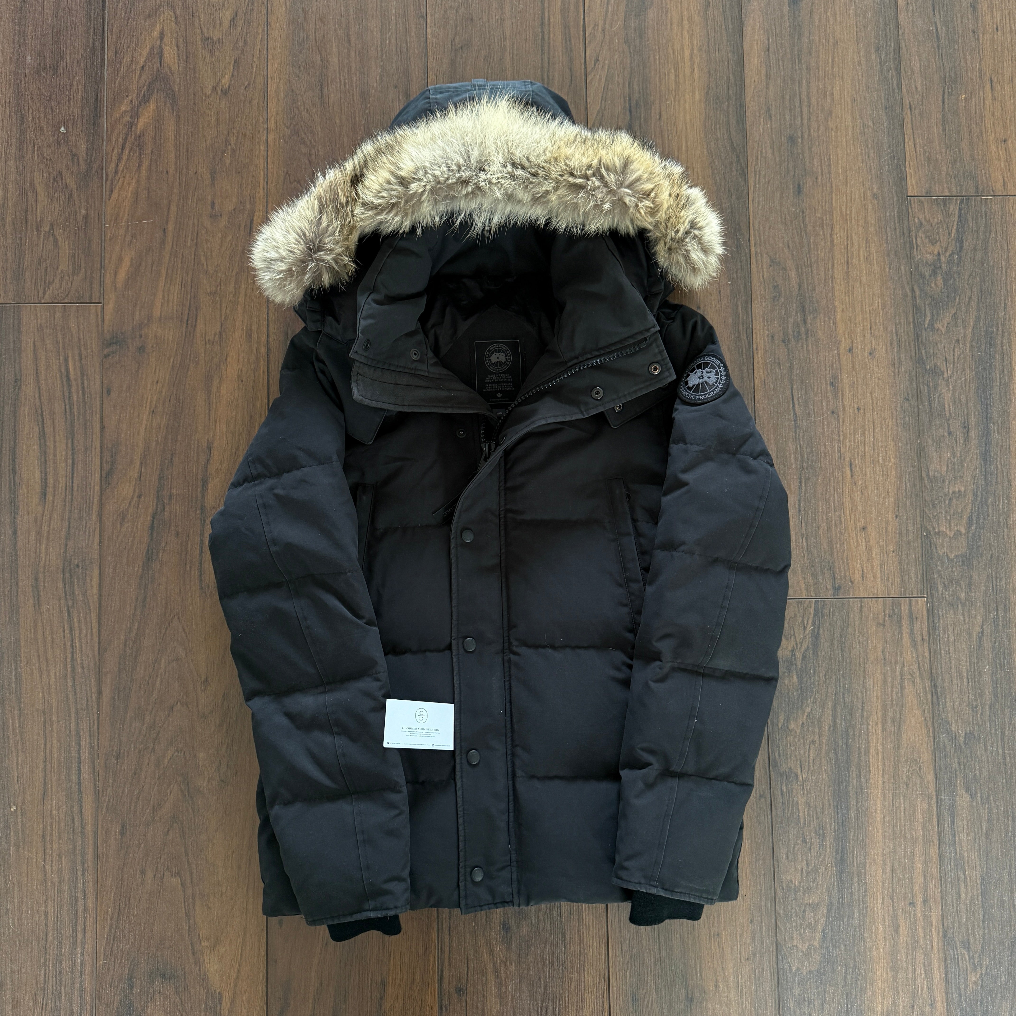 Pre-Loved - Canada Goose Wyndham Parka Coat - Black