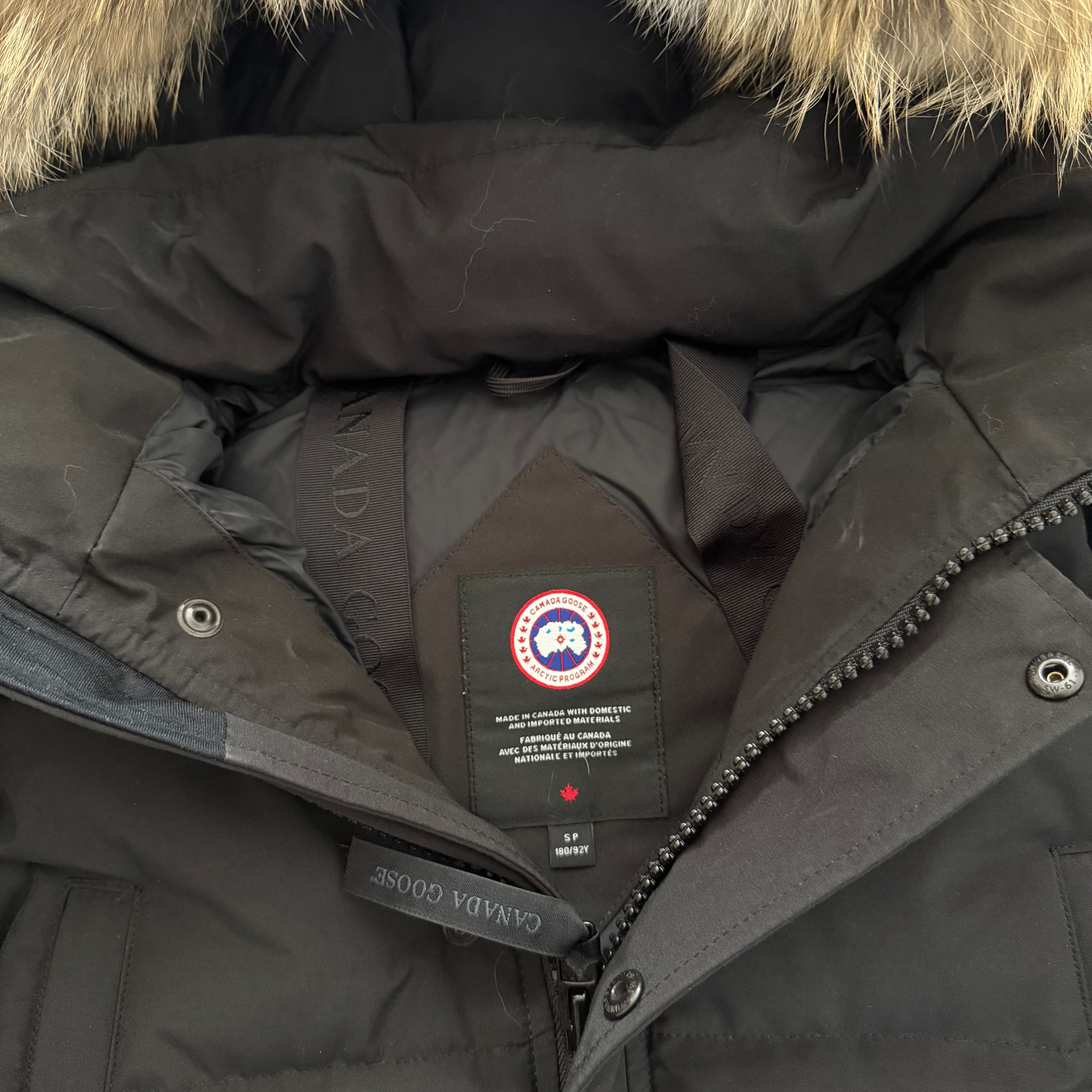 Pre-Loved - Canada Goose Wyndham Parka Coat - Black