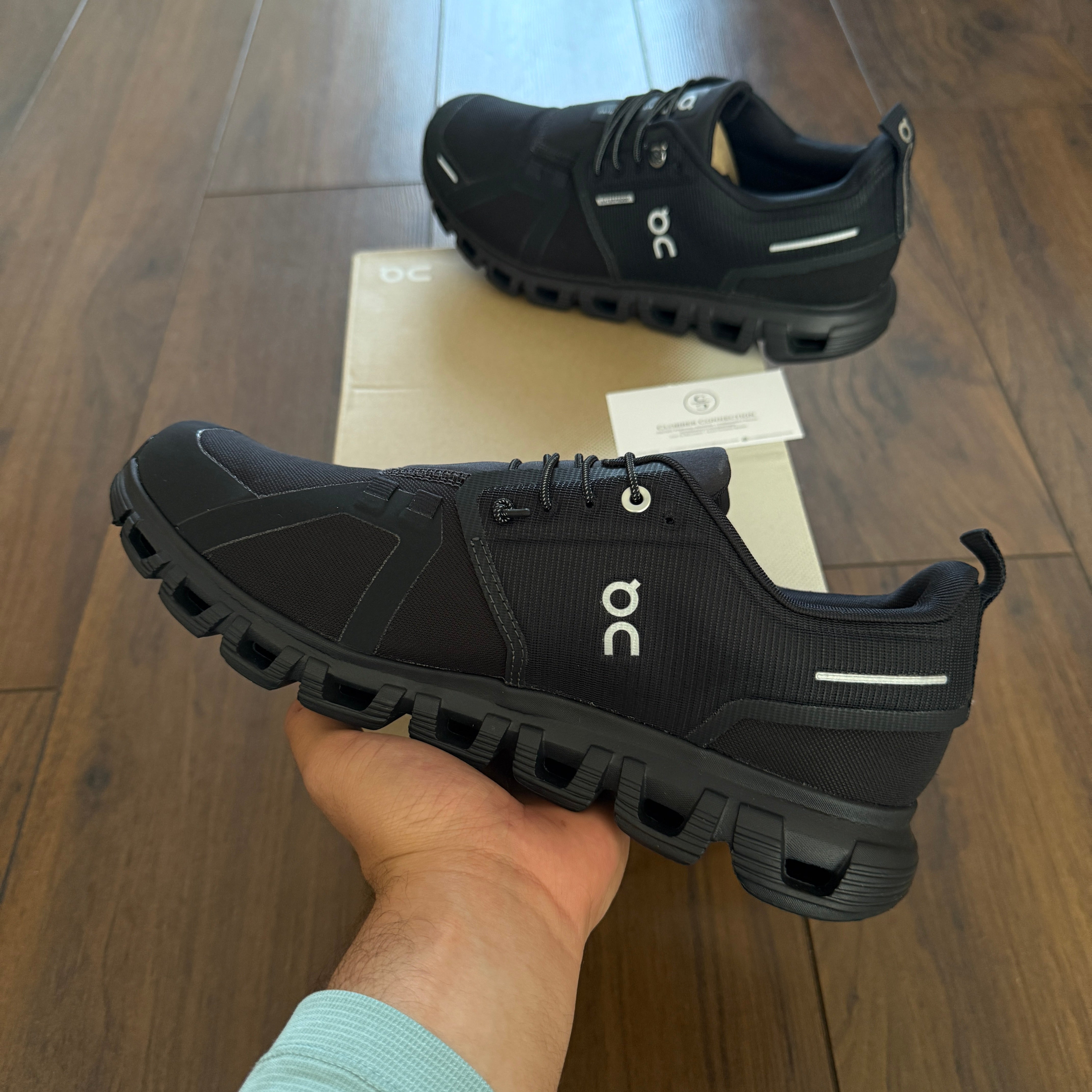 On Cloud 6 WP (WATERPROOF) - Black