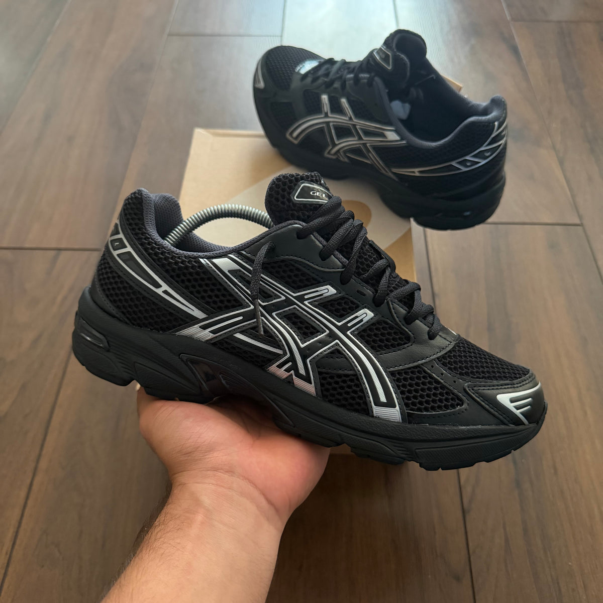 Asics Gel-1130 'BLACK PURE SILVER'