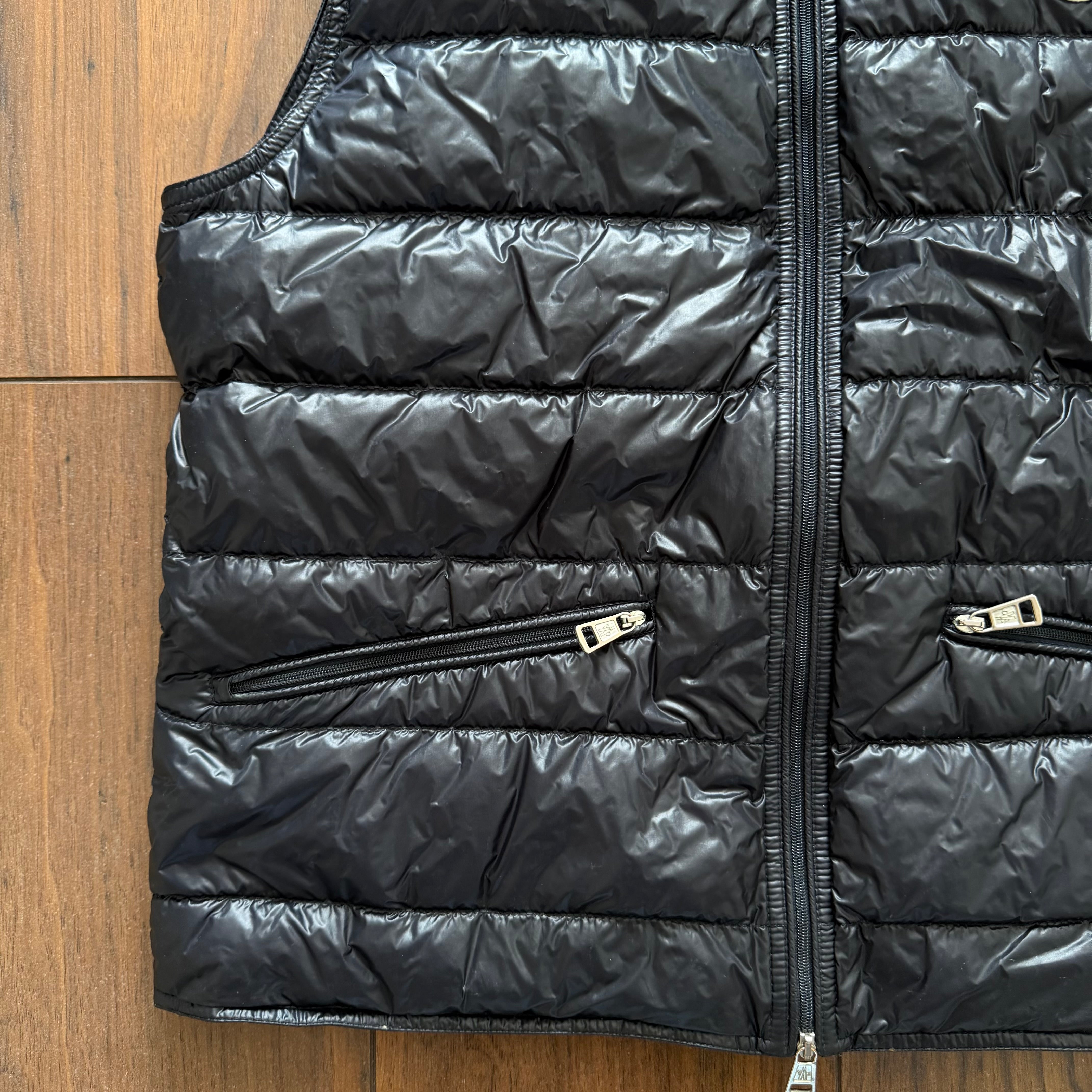 Pre-Loved - Moncler Gui Gilet - Navy