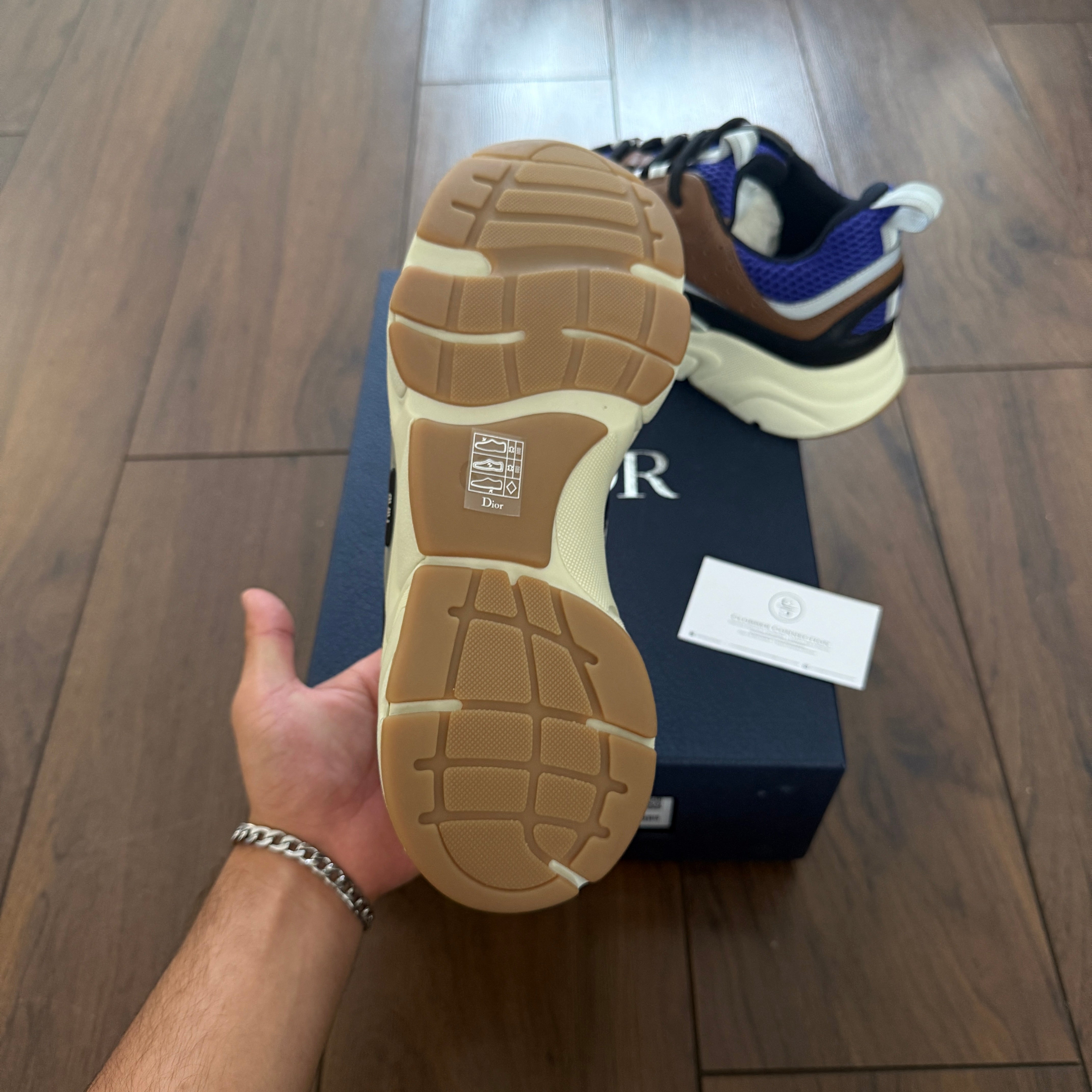 Dior B22 Sneaker - Coffee Violet