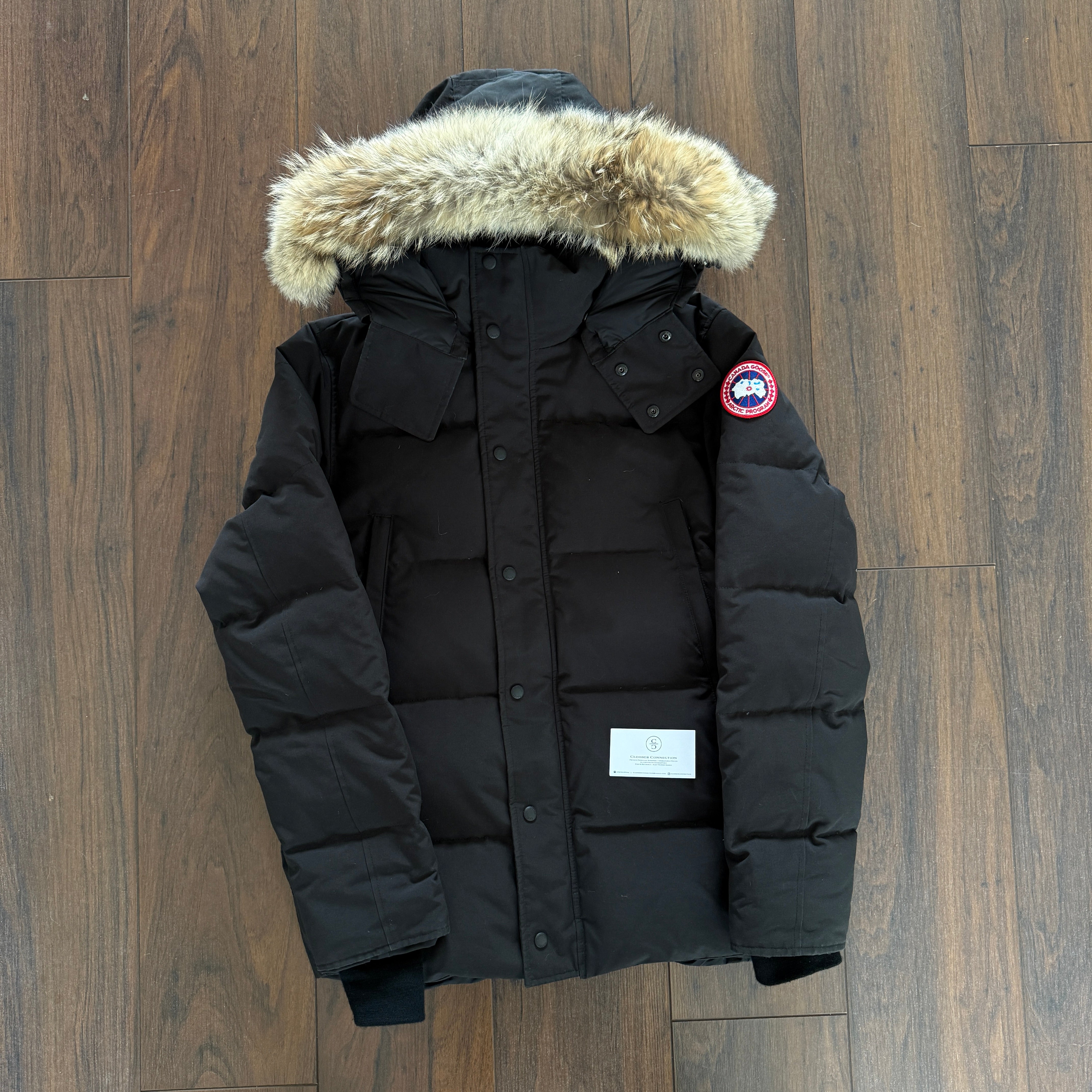Pre-Loved - Canada Goose Wyndham Parka Coat - Black