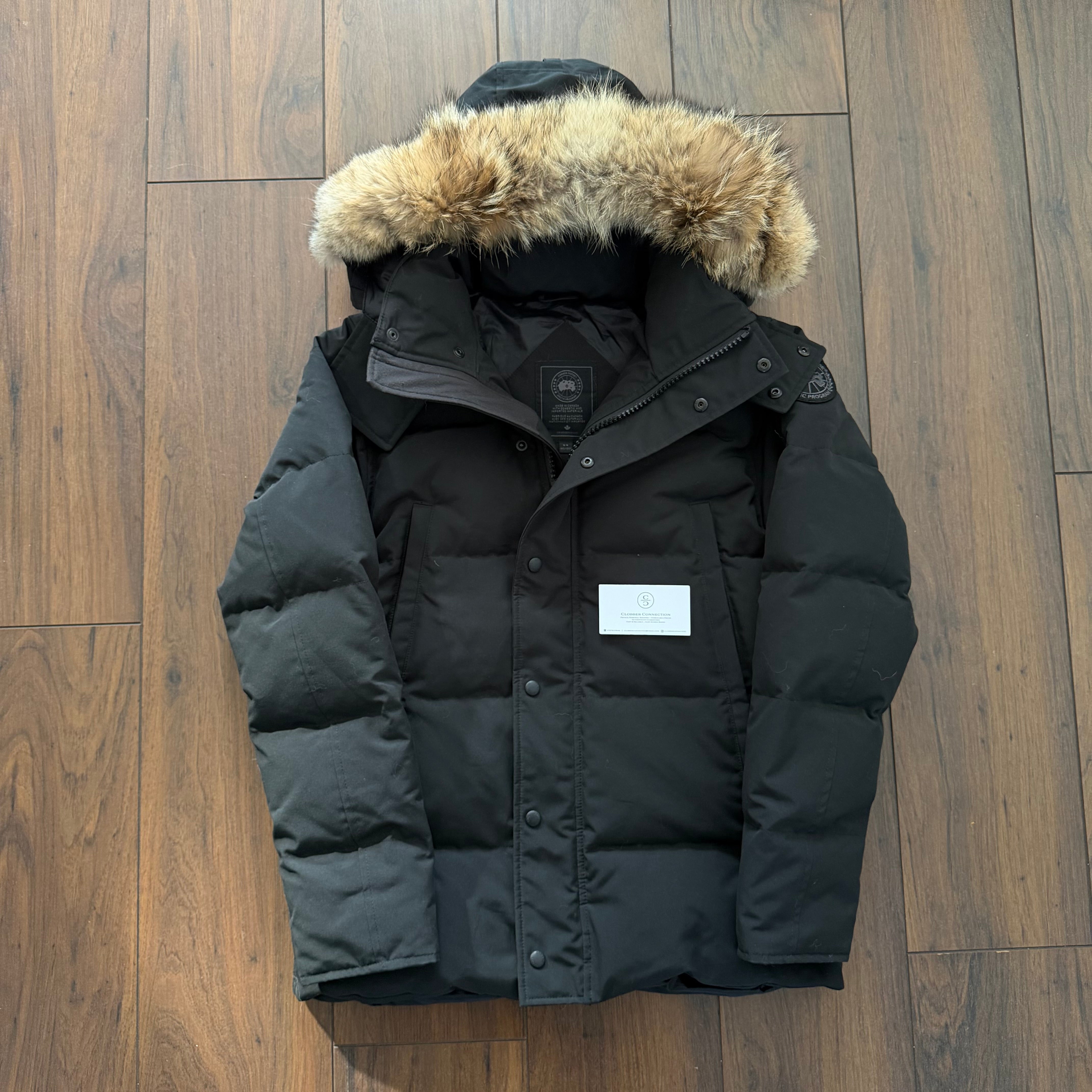 Pre-Loved - Canada Goose Wyndham Parka Coat - Black