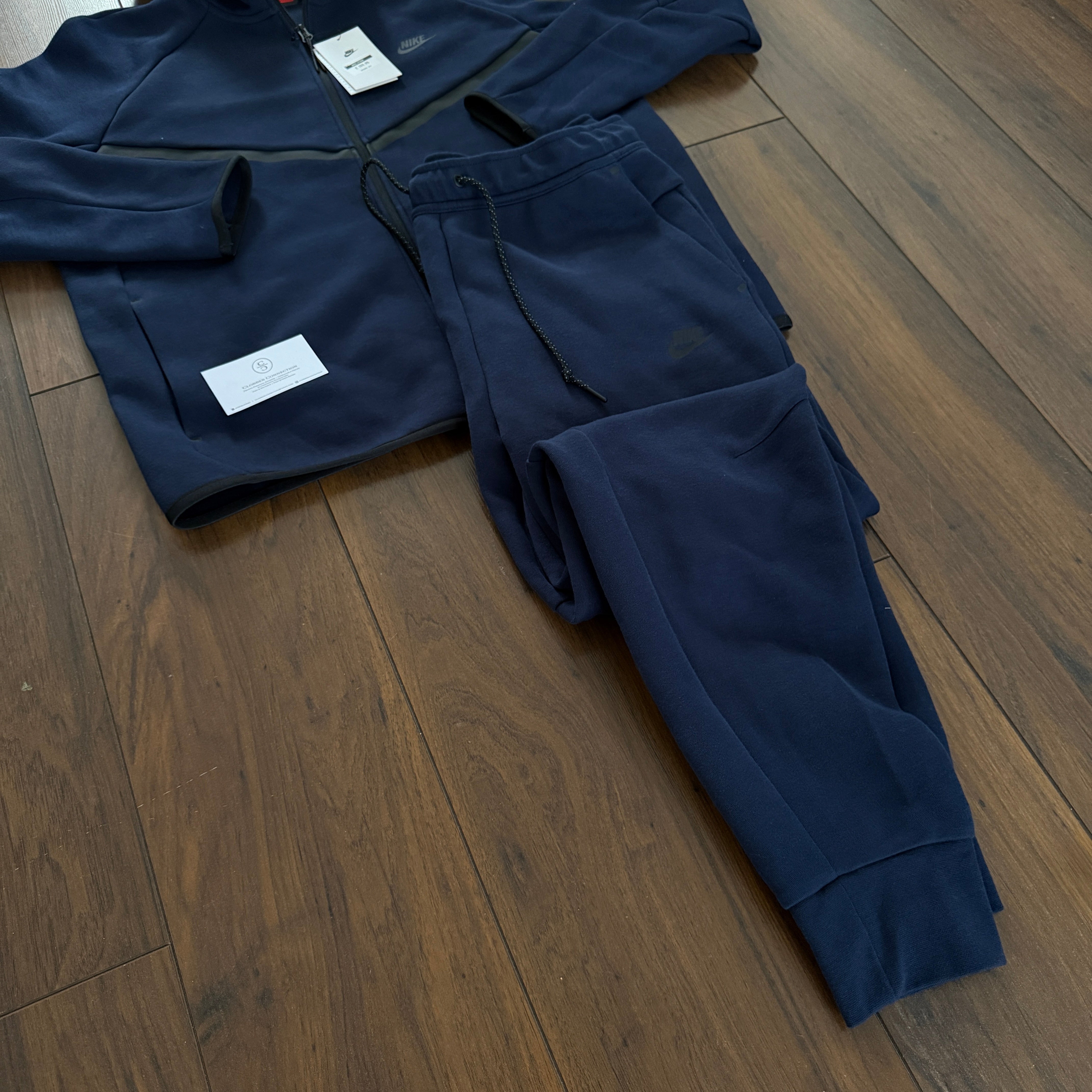 Nike Tech Fleece Tracksuit - Navy
