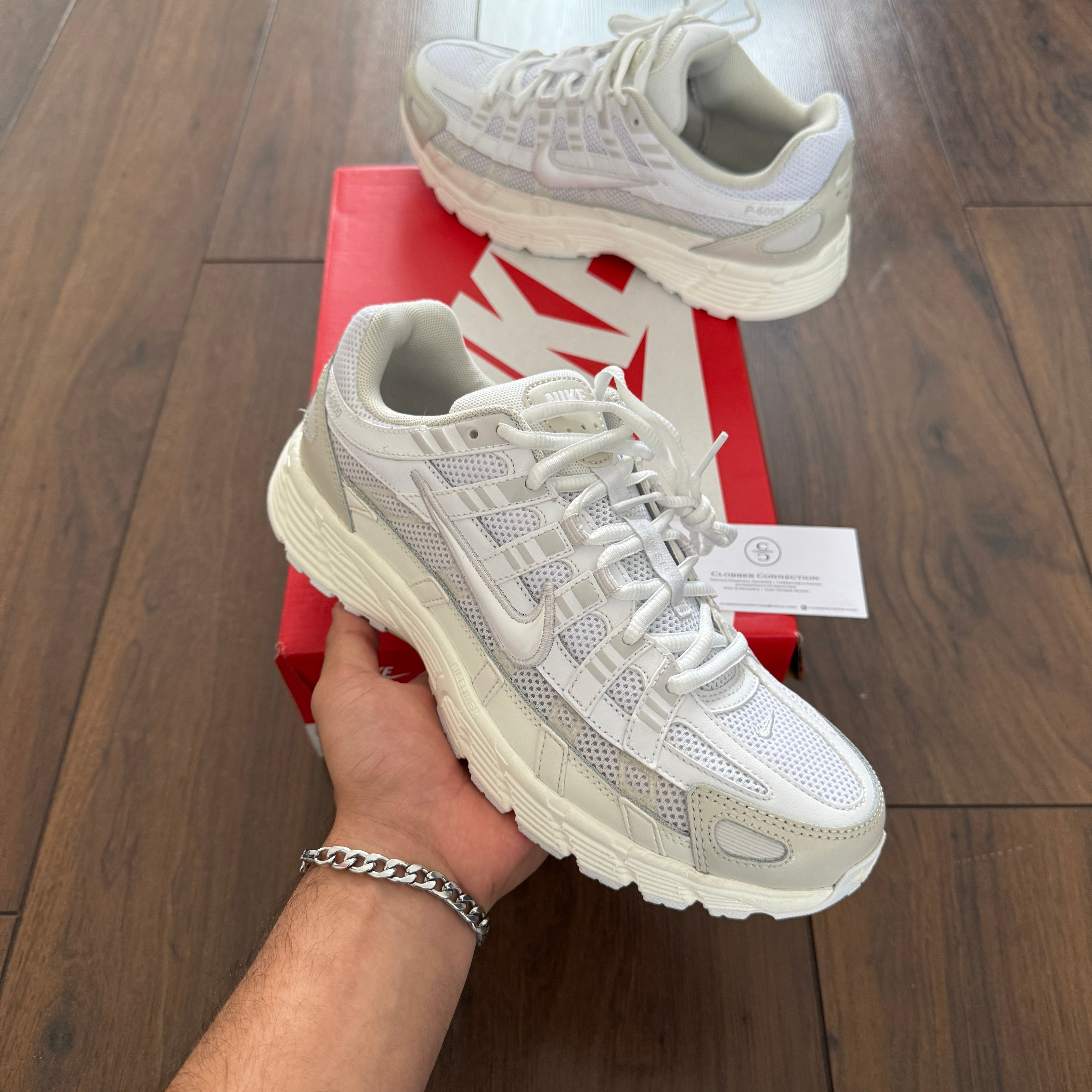 Nike P-6000 - White Sail/Vast Grey