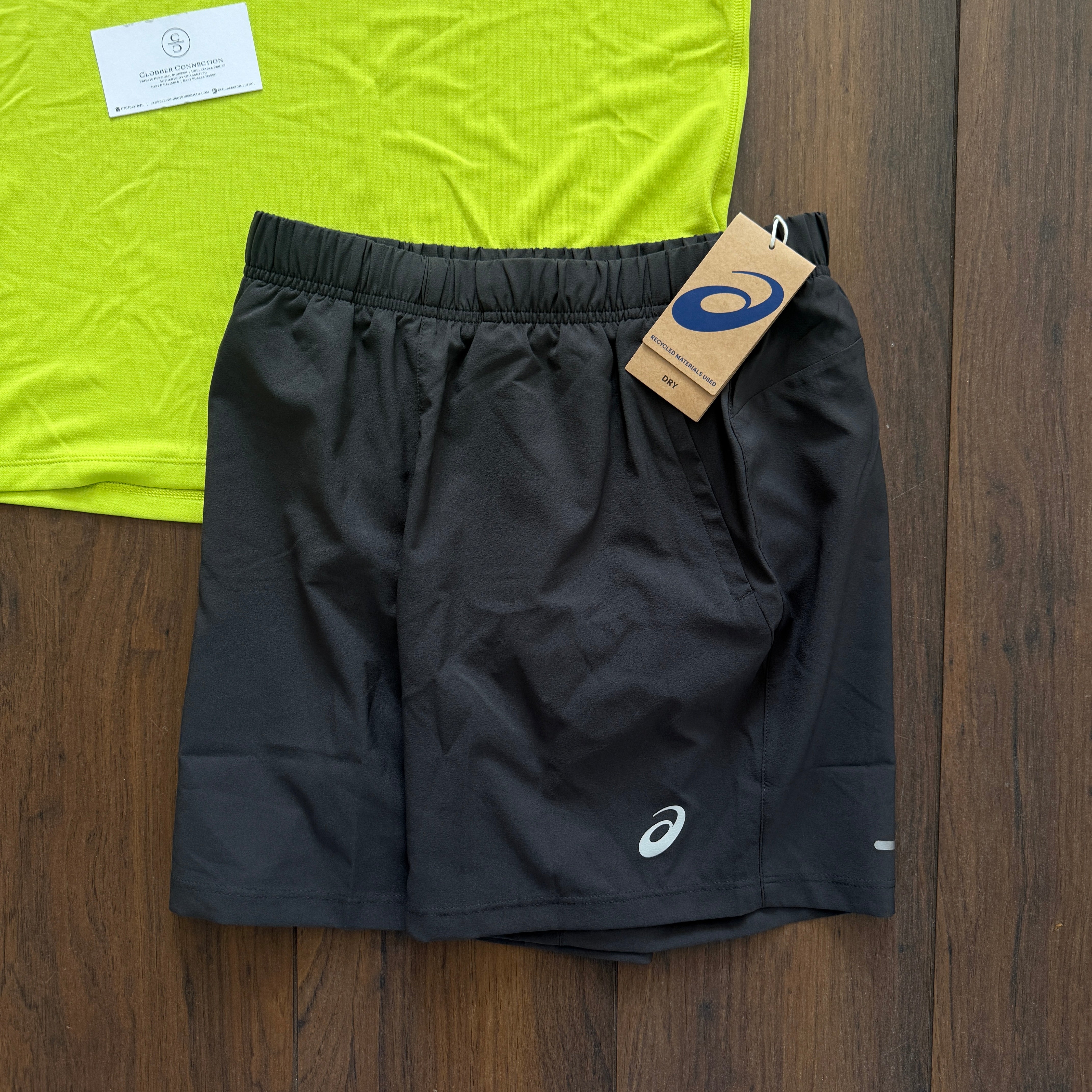 Asics ‘Volt Green’ Vest Set