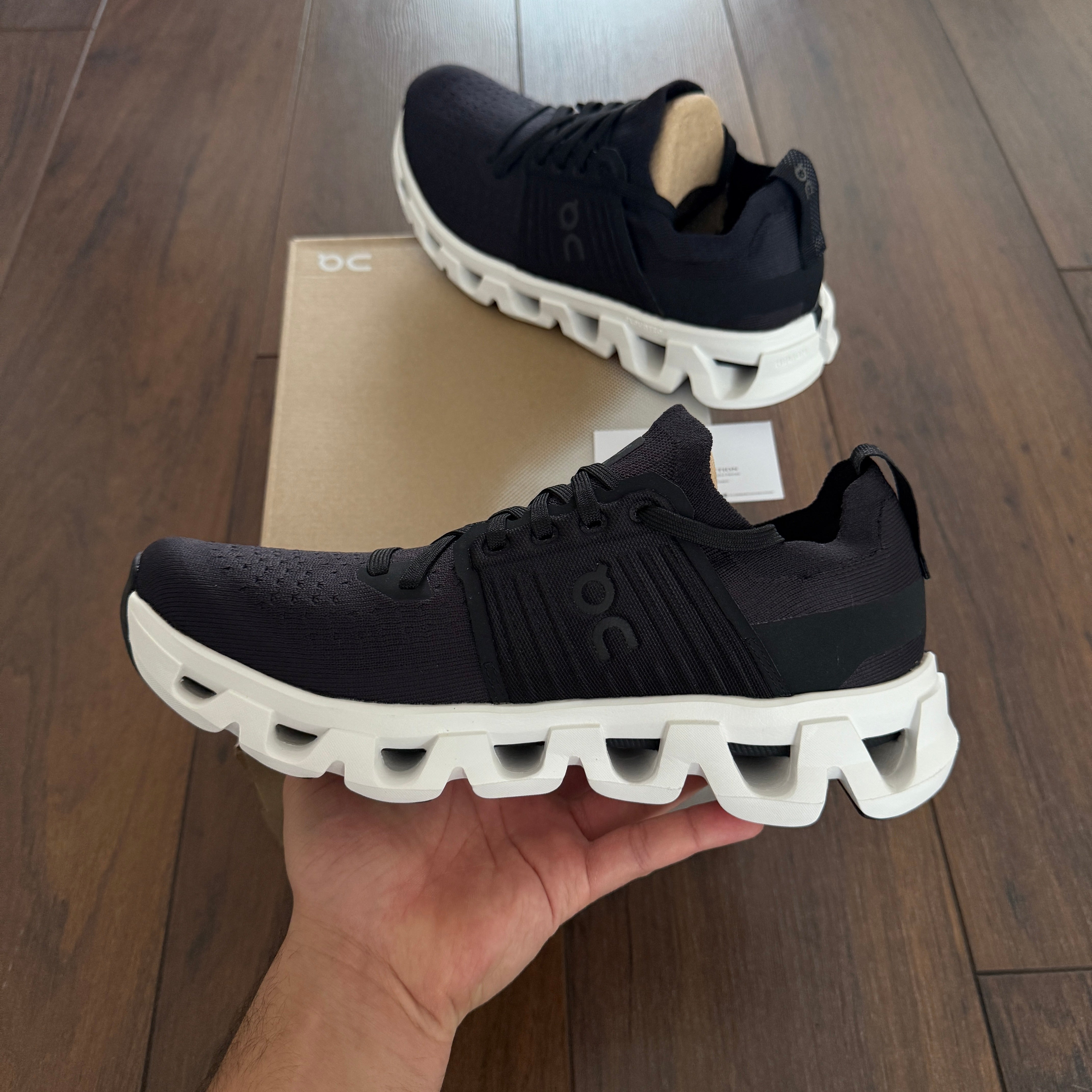 On Running Cloudswift 4 - Black White
