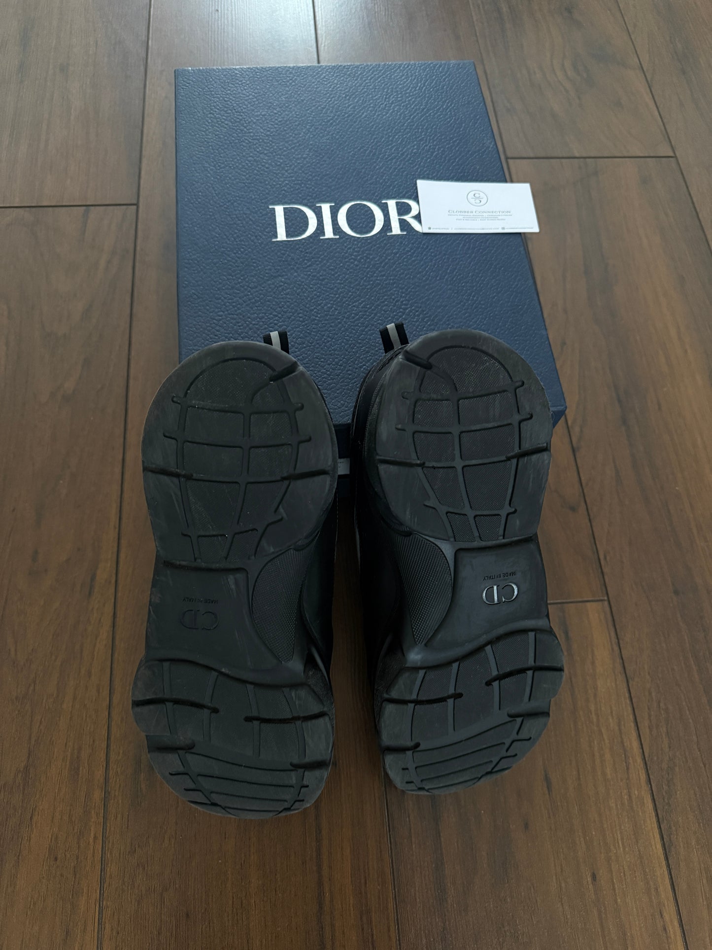 Dior B22 Calfskin Trainers - Black