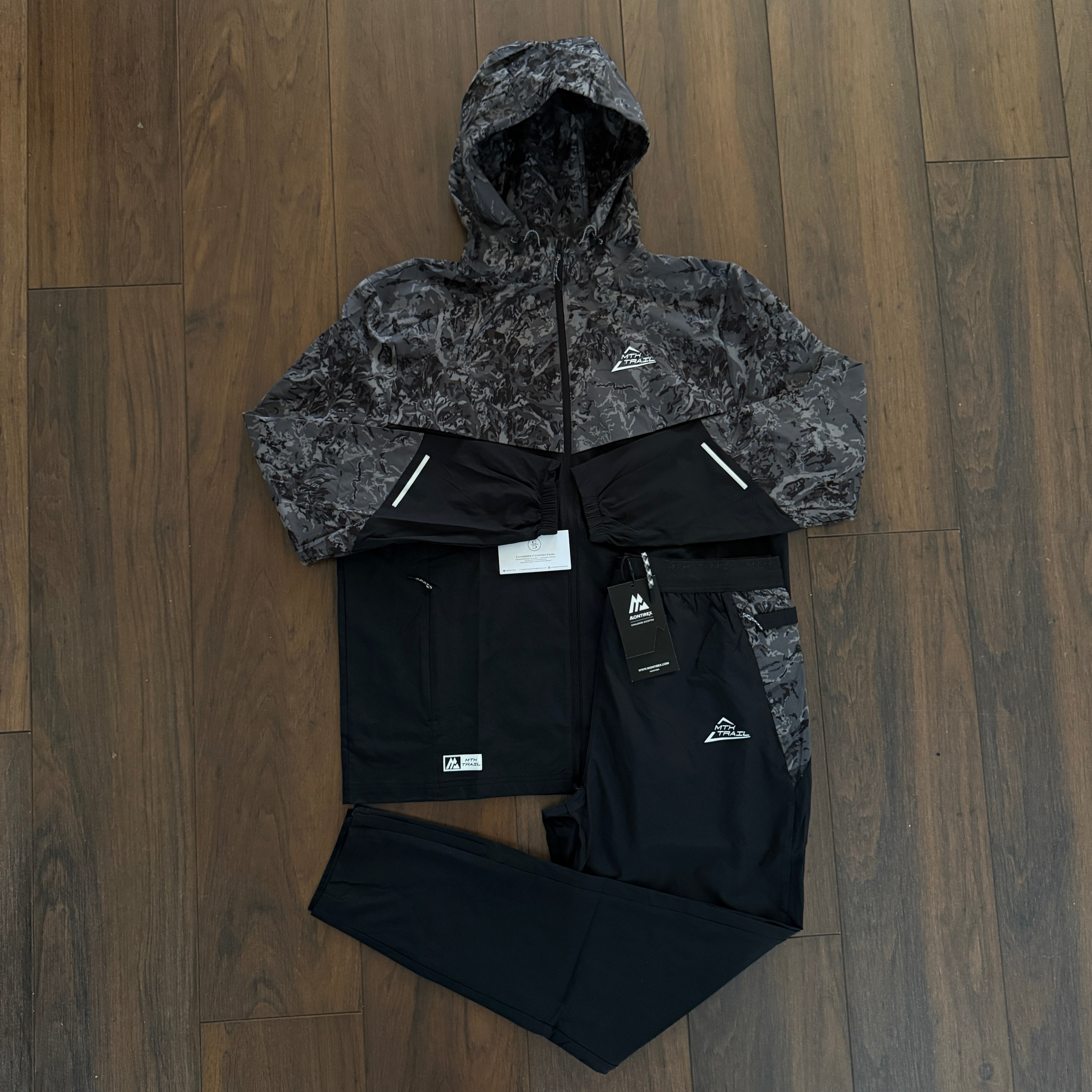 Montirex Triax Tracksuit - Black Asphalt
