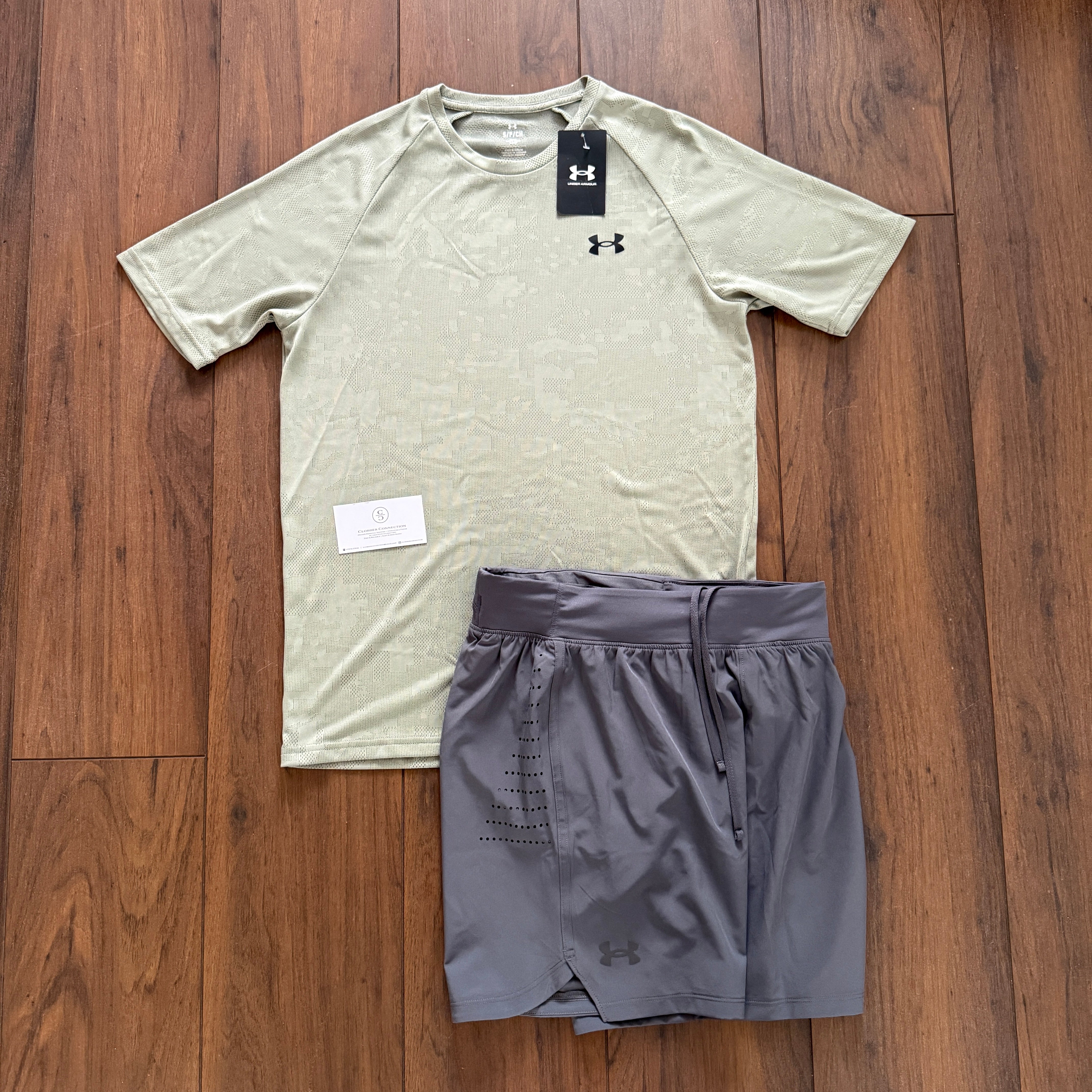 Under Armour Sand Camo Set