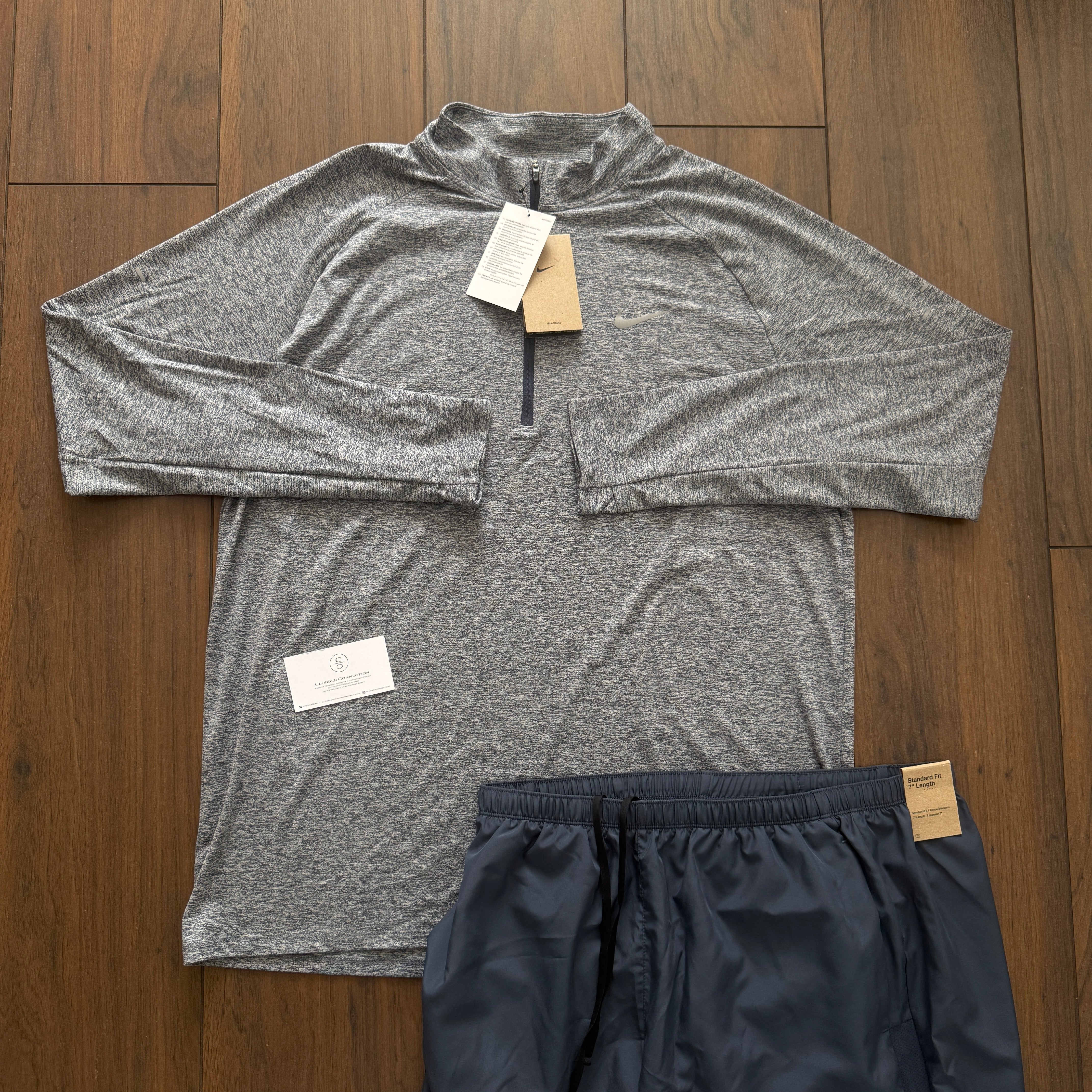 Nike Element 1/4 Blue Set