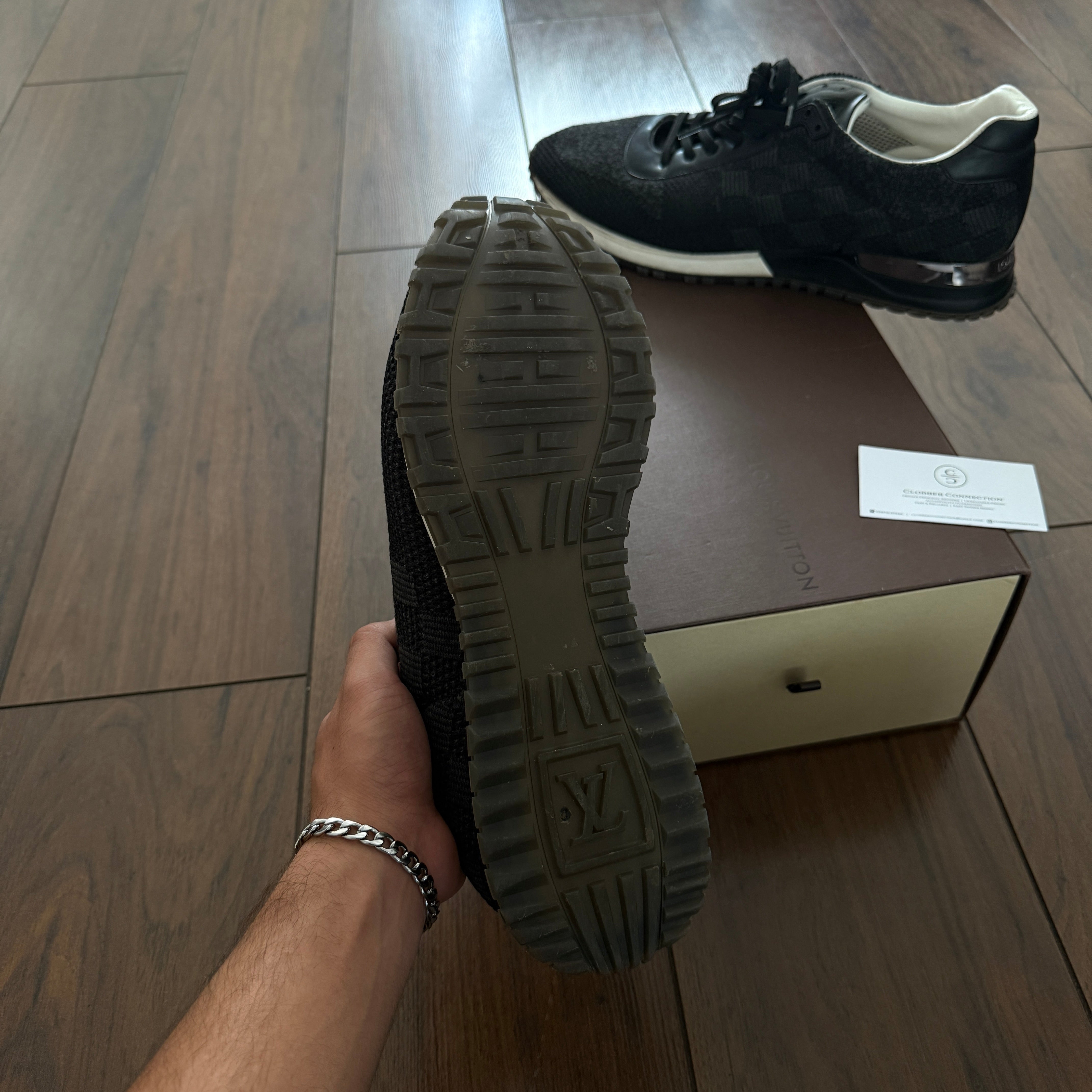 Pre-Loved - Louis Vuitton Damier Runaway Sneakers