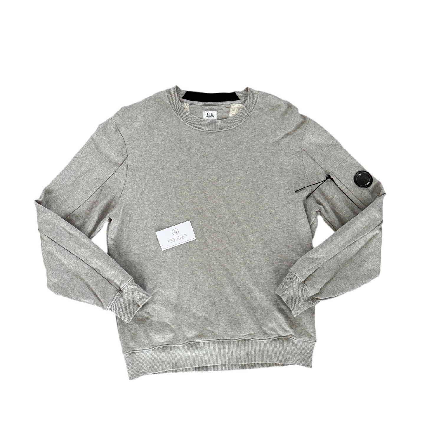CP Company Lens Sweater Grey