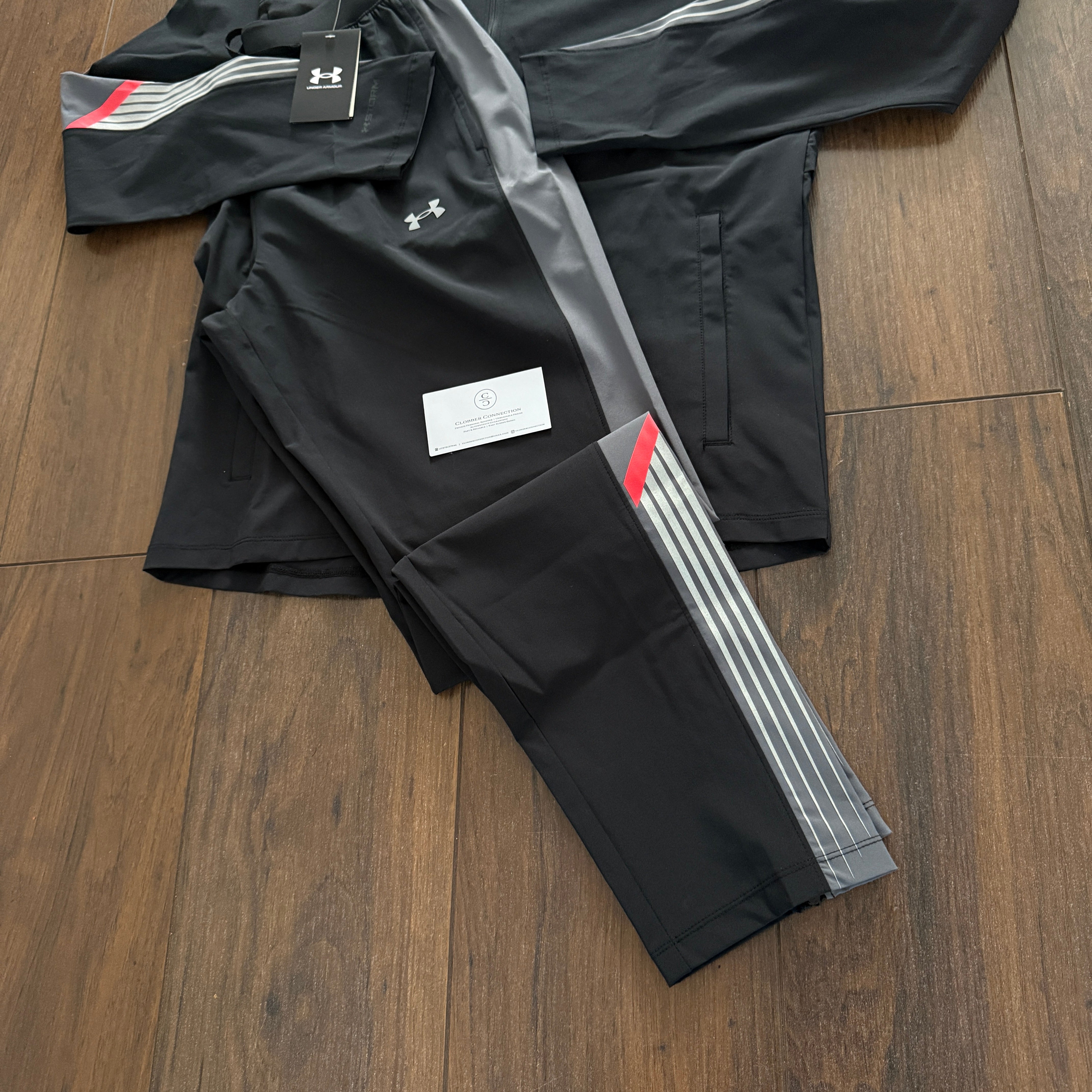 Under Armour ‘Storm’ Tracksuit Set Black