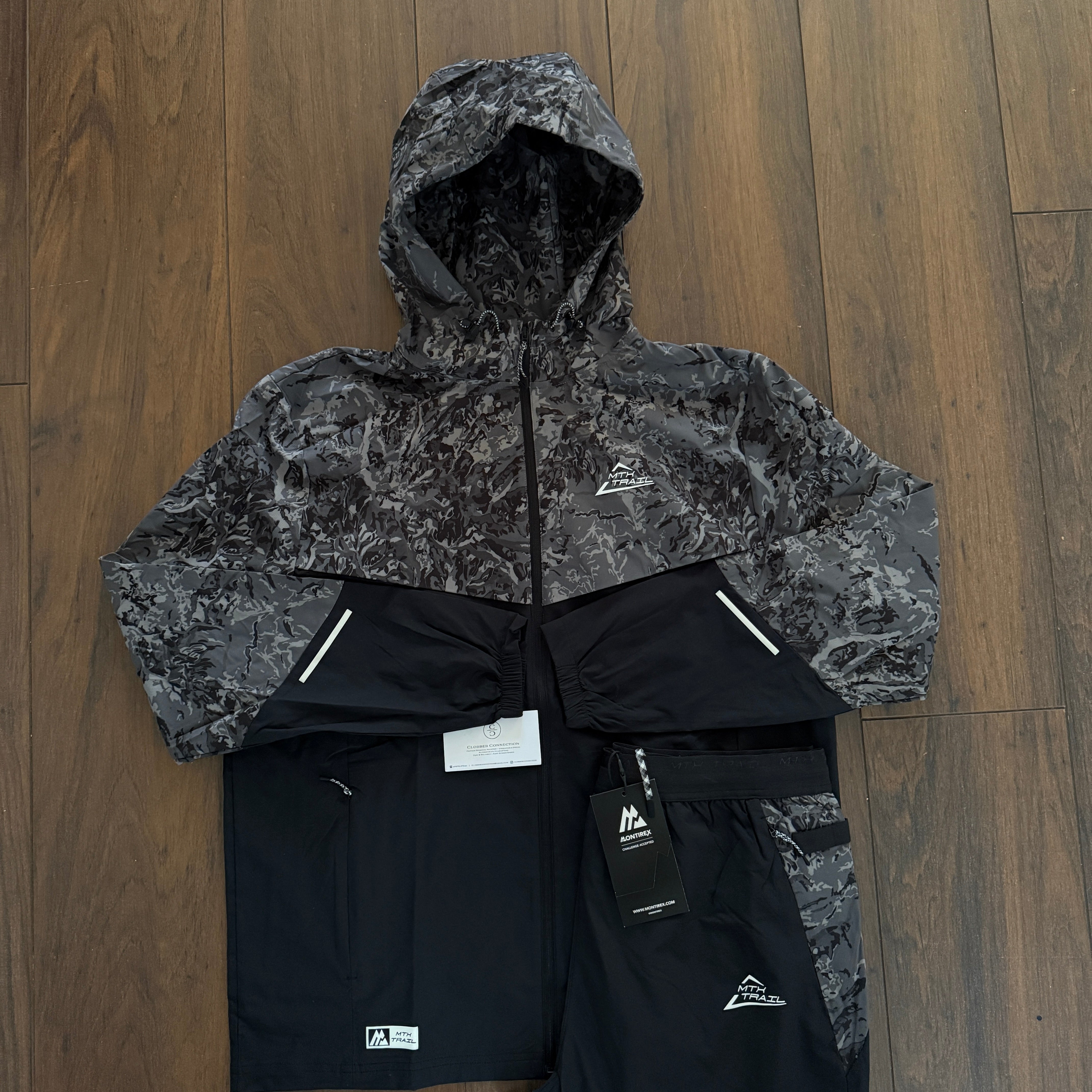 Montirex Triax Tracksuit - Black Asphalt