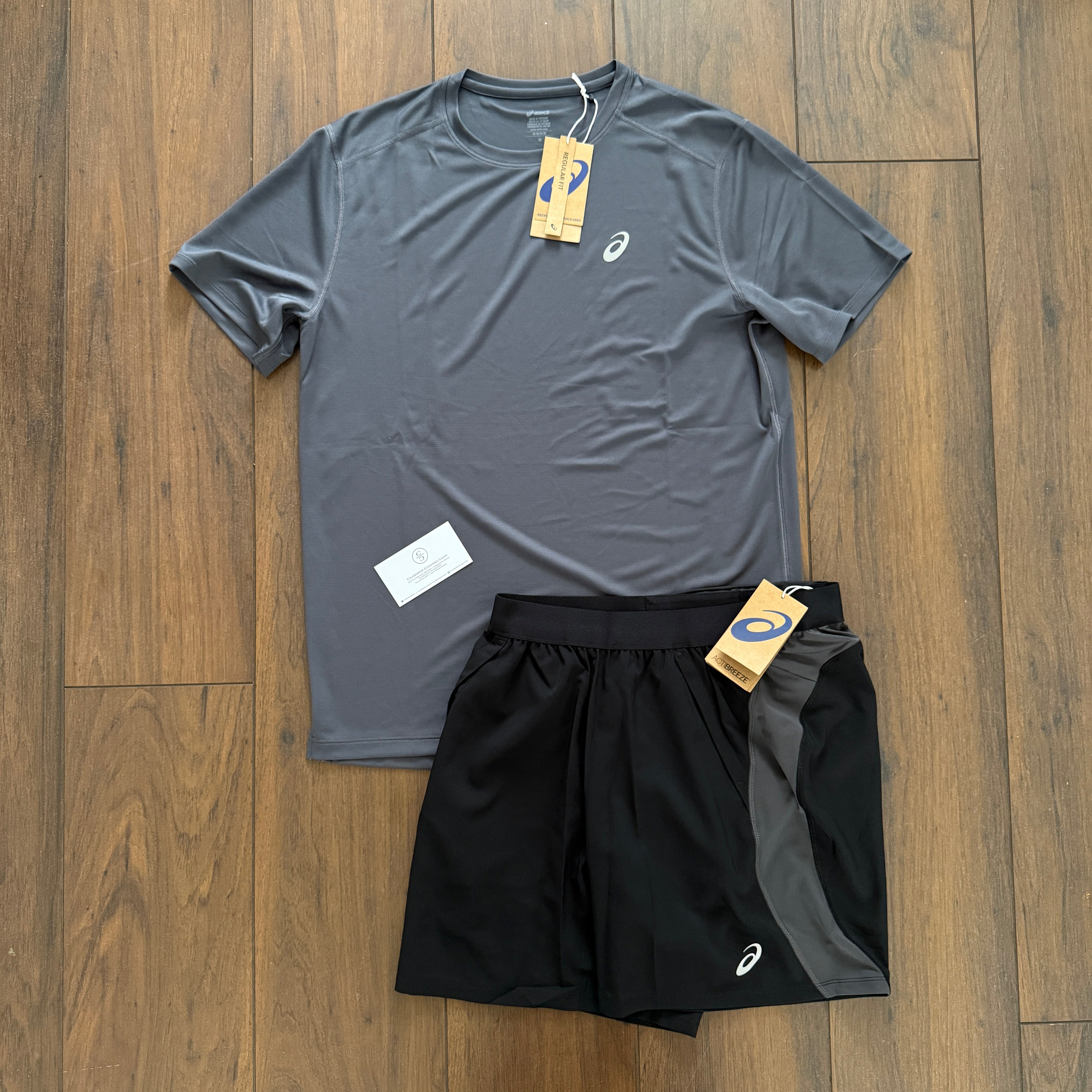 Asics ‘Anthracite’ Set