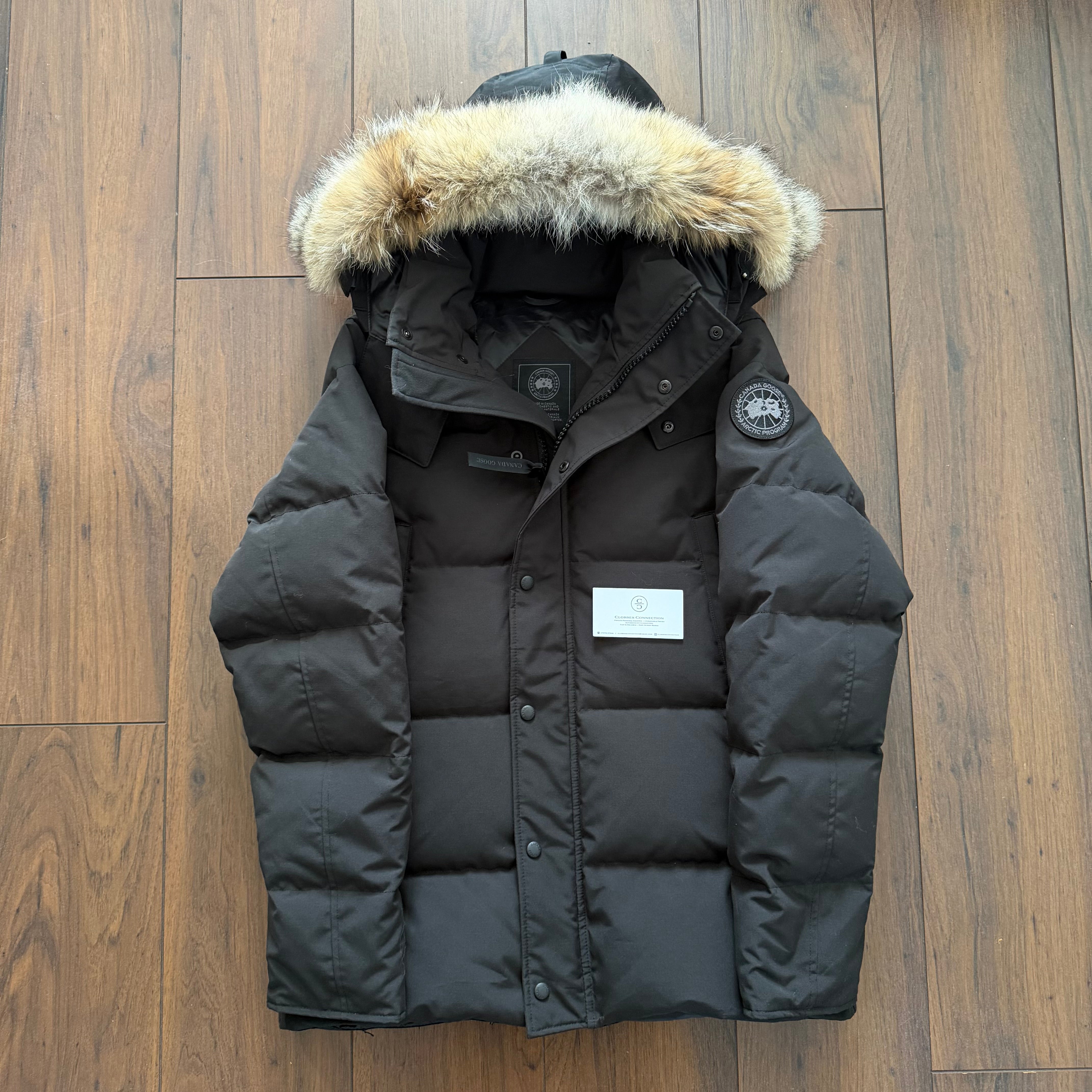 Pre-Loved - Canada Goose Wyndham Parka Coat - Black