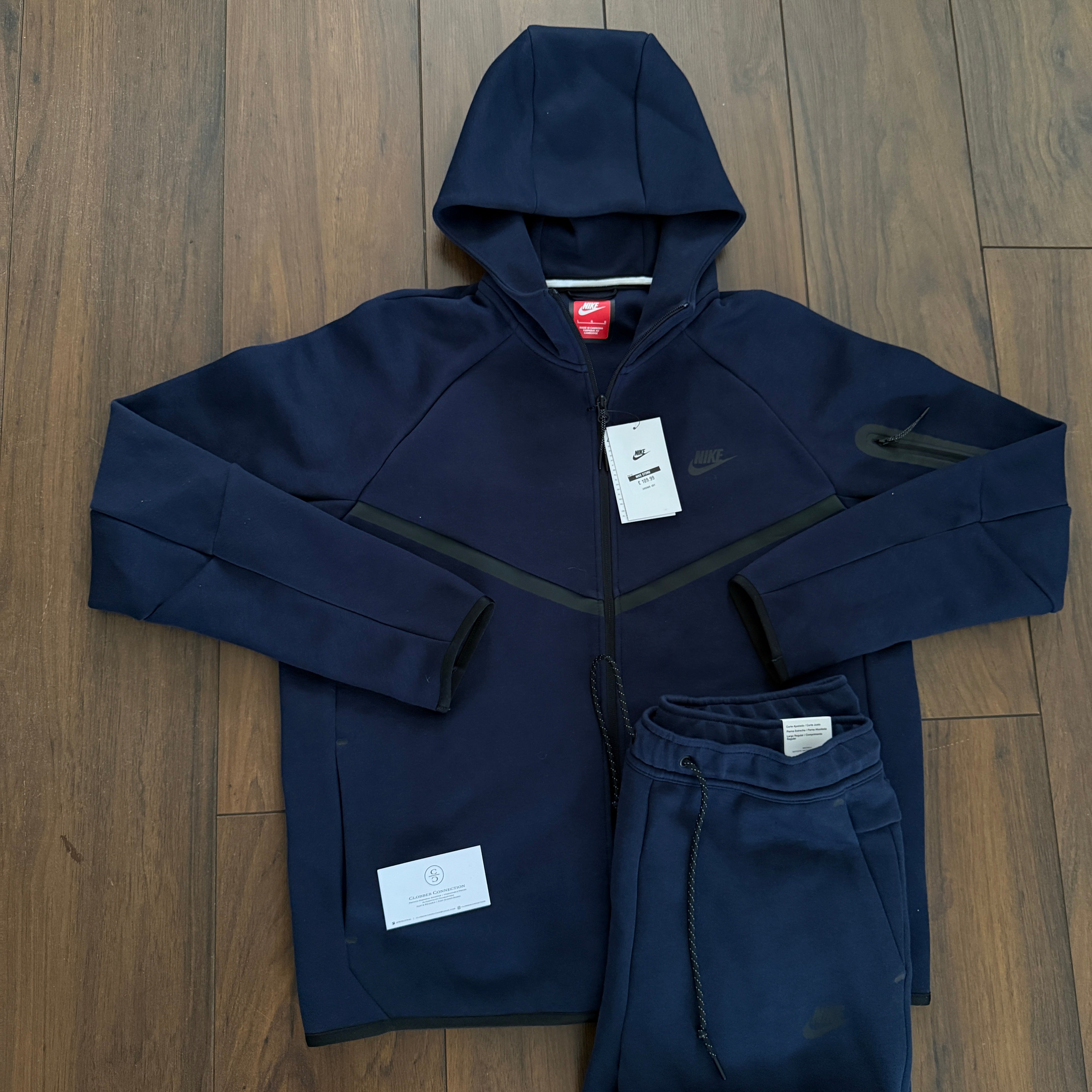 Nike Tech Fleece Tracksuit - Navy