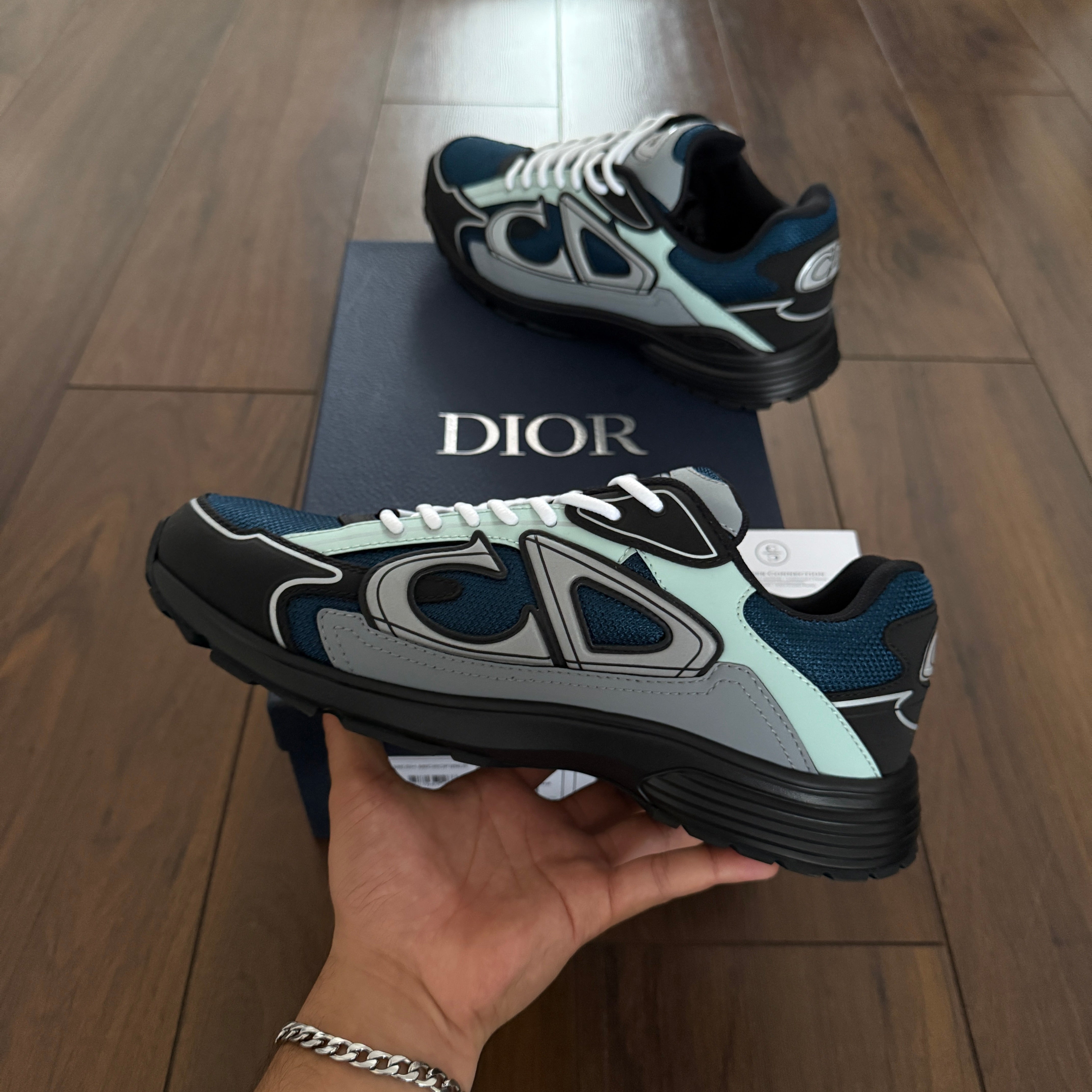 Dior B30 Sneaker - Navy/Black/Grey