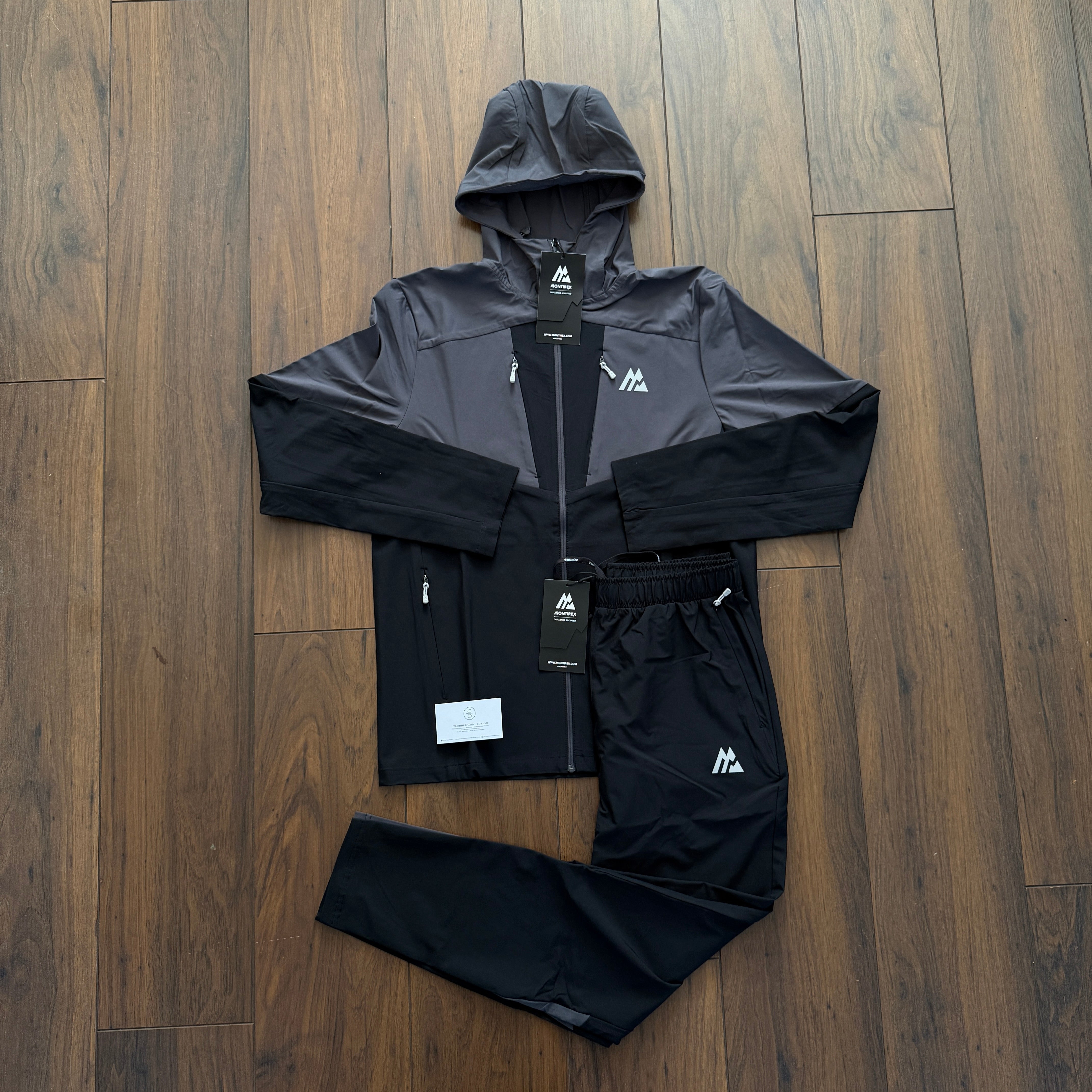 Montirex Impel Tracksuit - Dark Grey/Black