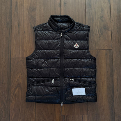 Pre-Loved - Moncler Gui Gilet - Black