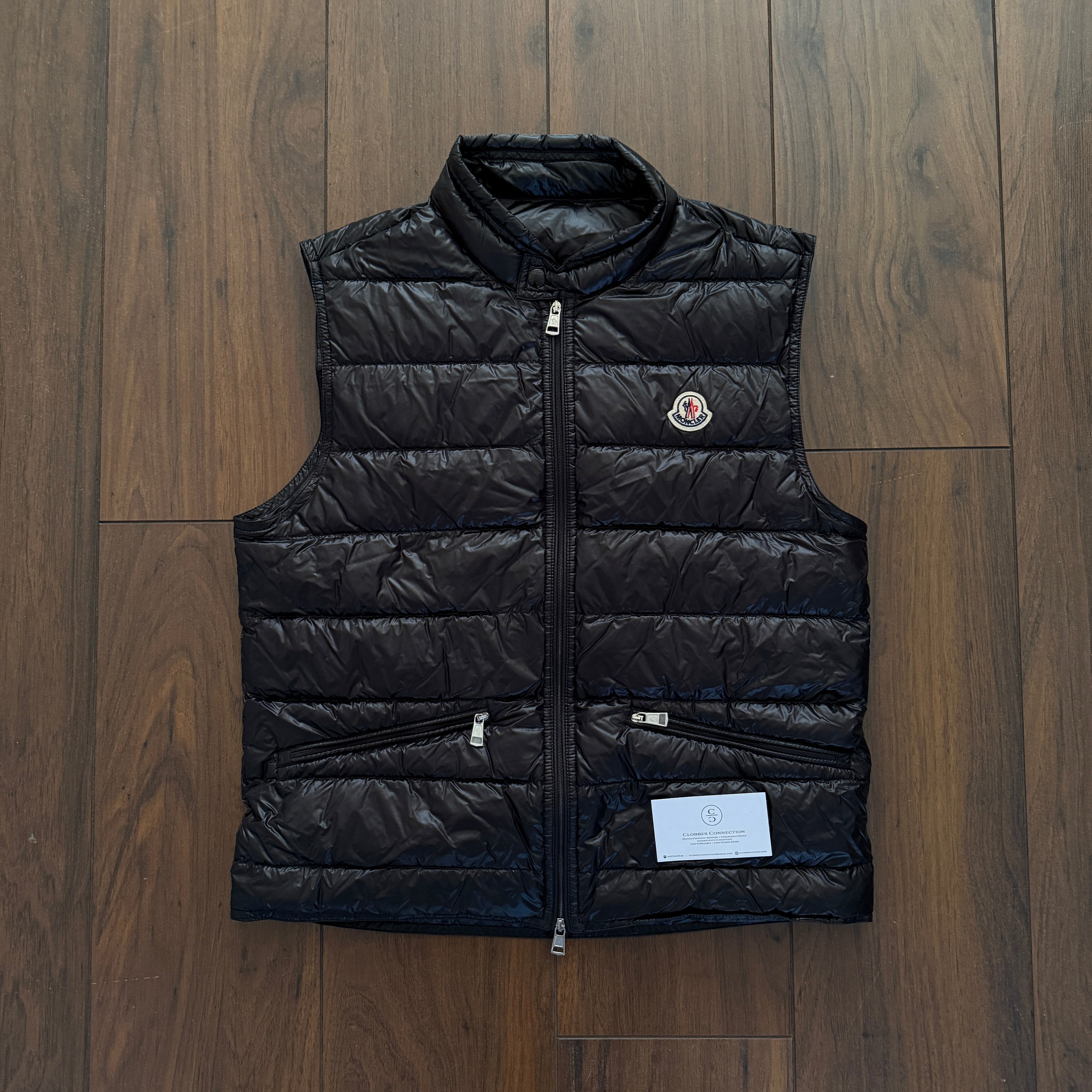 Pre-Loved - Moncler Gui Gilet - Black